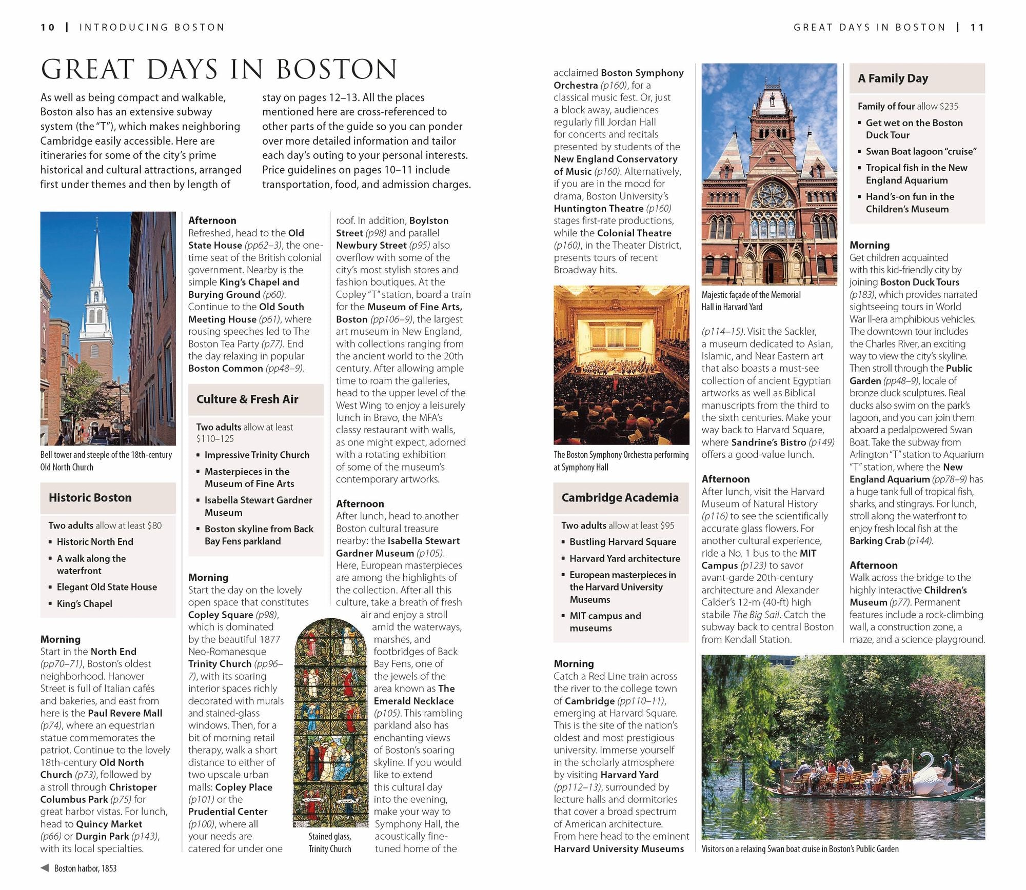 DK Boston: Must-See Sights. Culture & History. Detailed Maps & Tours. Covers North End, Beacon Hill, Back Bay,