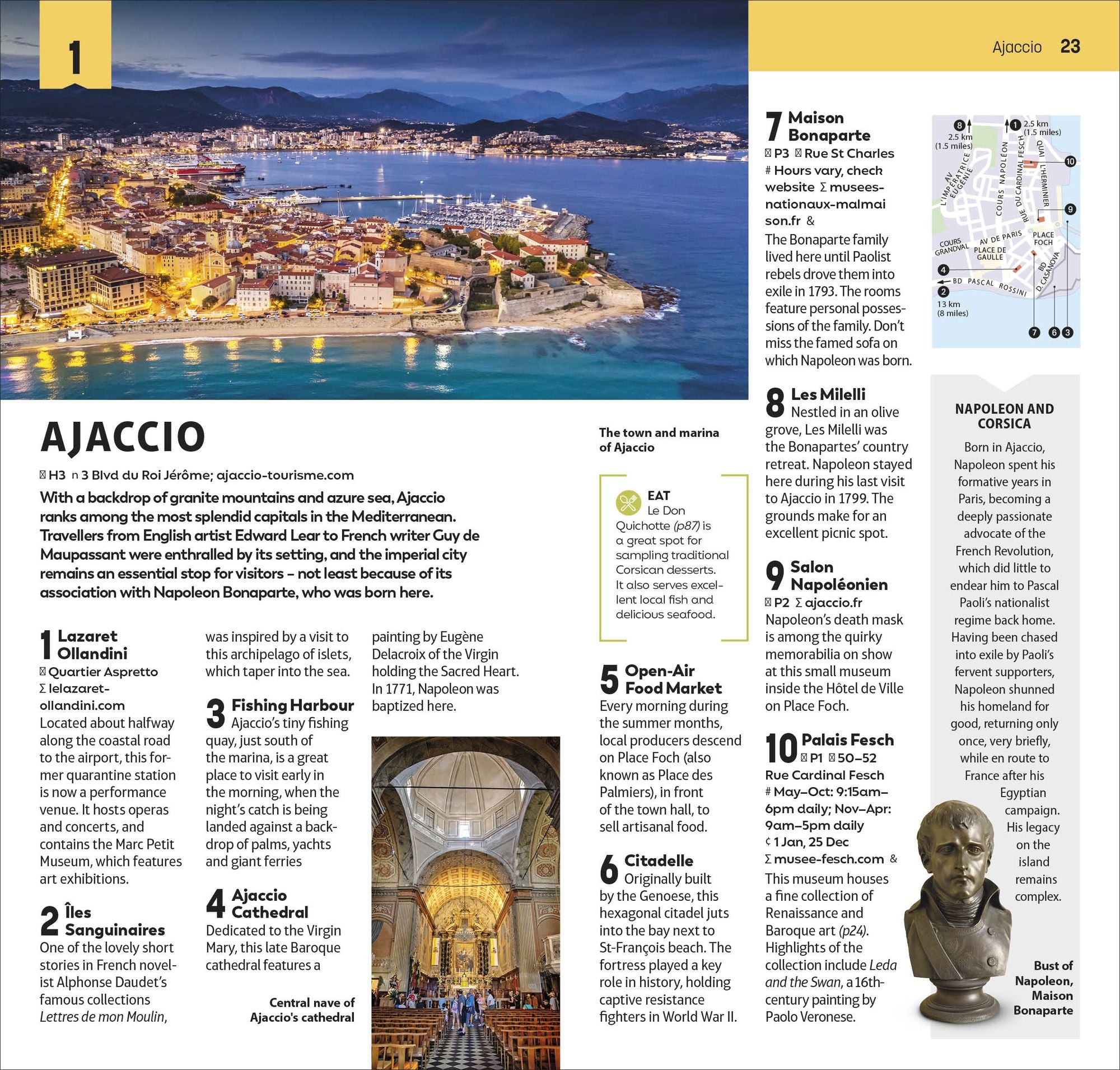 DK Top 10 Corsica: Top 10 lists for your perfect trip, plus an all-weather folded map