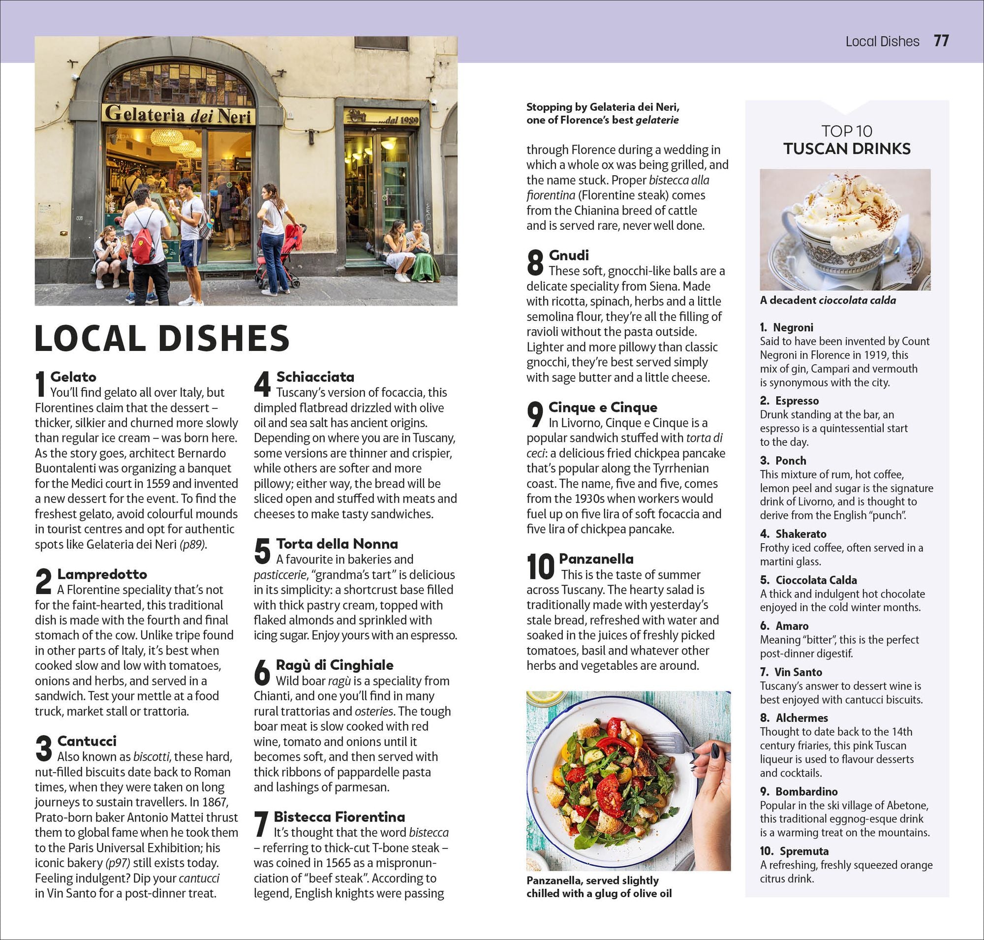 DK Top 10 Florence and Tuscany: Top 10 lists for your perfect trip, plus an all-weather folded map