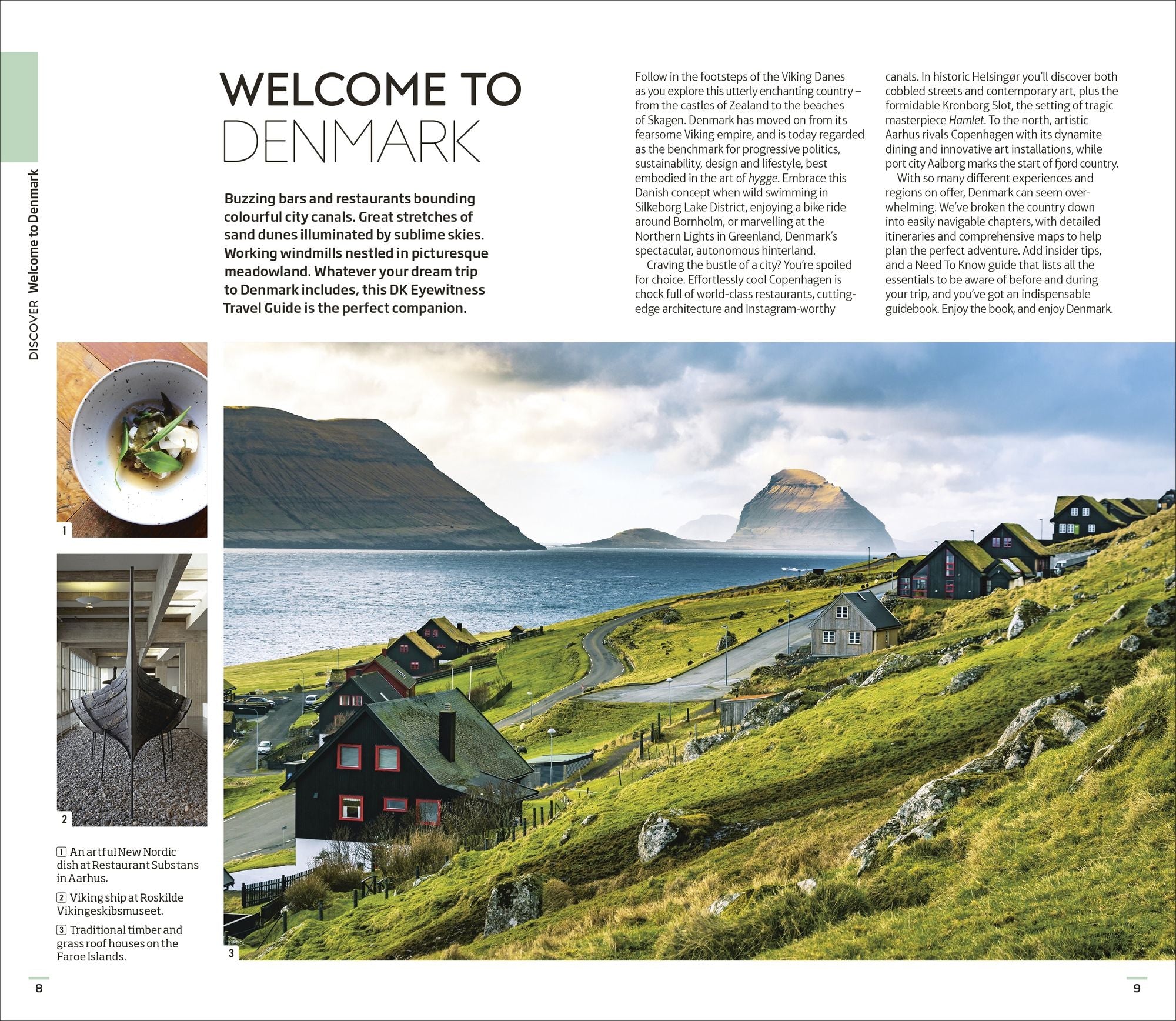 DK Denmark: Must-See Sights. Culture & History. Detailed Maps & Tours. Covers Copenhagen, Aarhus, Faroe Islands