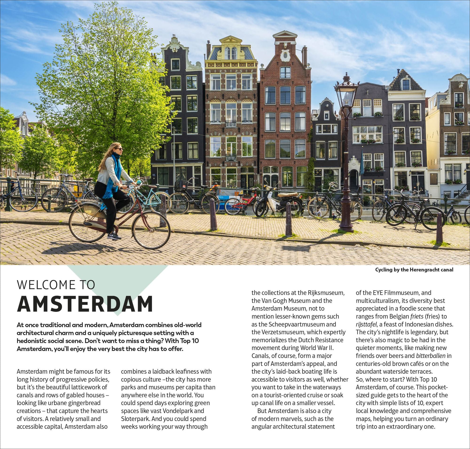 DK Top 10 Amsterdam: Top 10 lists for your perfect trip, plus an all-weather folded map