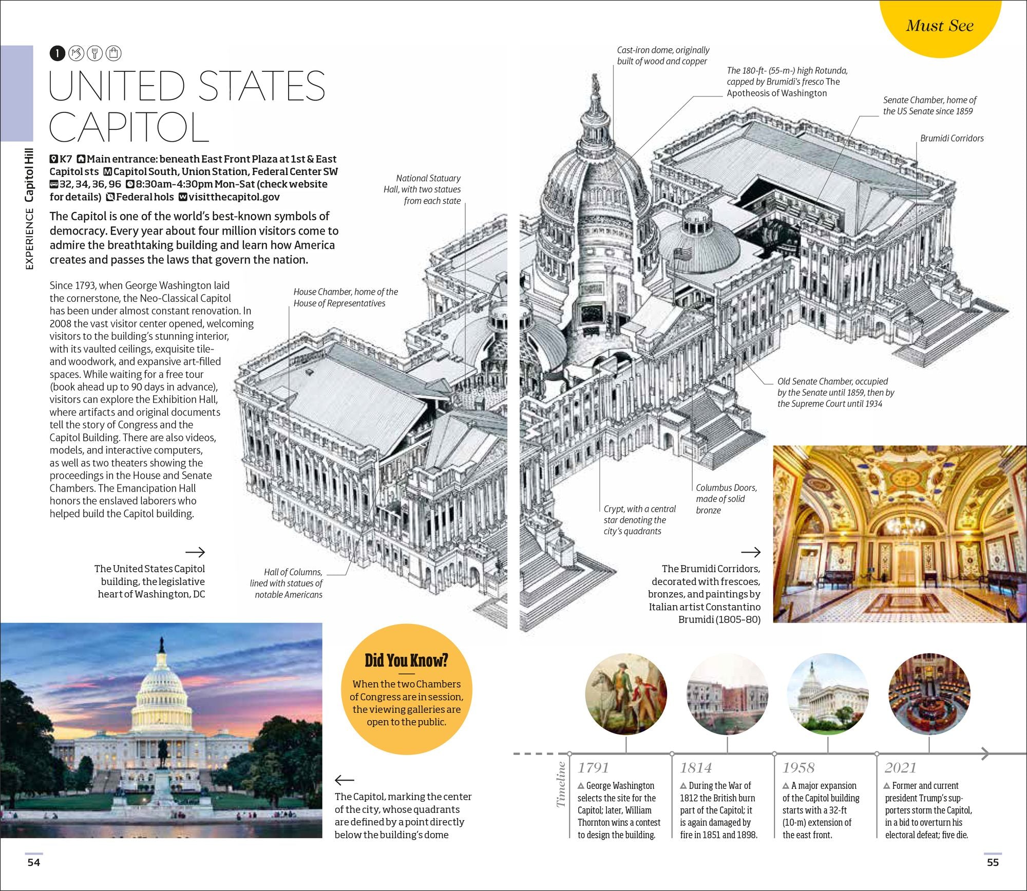 DK Washington, DC: Must-See Sights. Culture & History. Detailed Maps & Tours. Covers National Mall, Capitol Hill, & mor