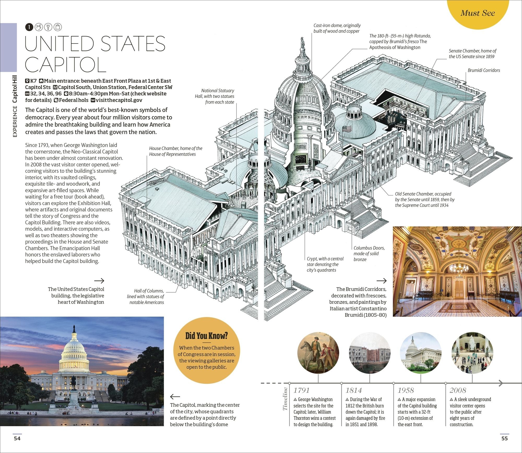 DK Washington, DC: Must-See Sights. Culture & History. Detailed Maps & Tours. Covers National Mall, Capitol Hill, & mor