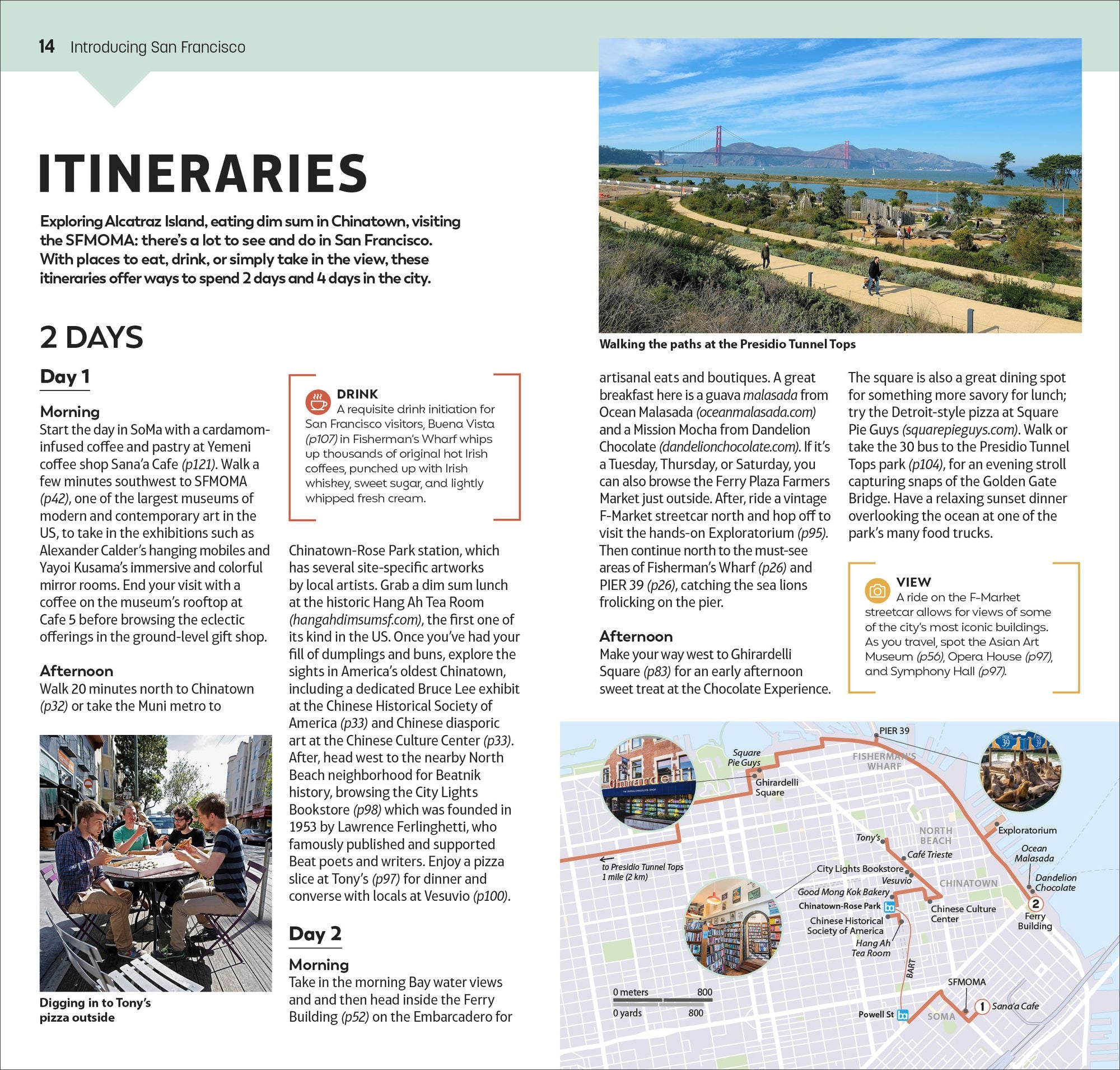 DK Top 10 San Francisco: Top 10 lists for your perfect trip, plus an all-weather folded map