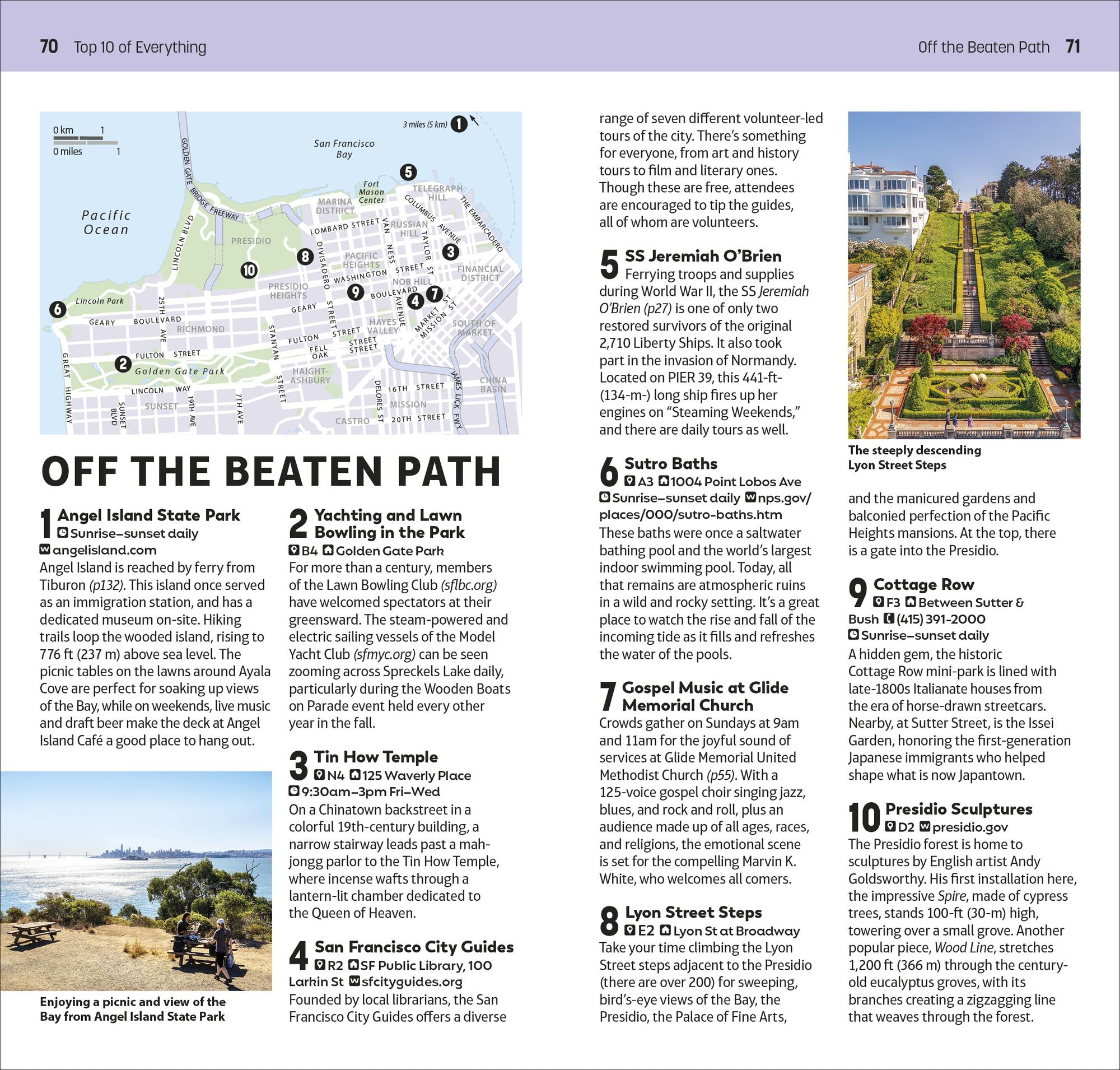 DK Top 10 San Francisco: Top 10 lists for your perfect trip, plus an all-weather folded map