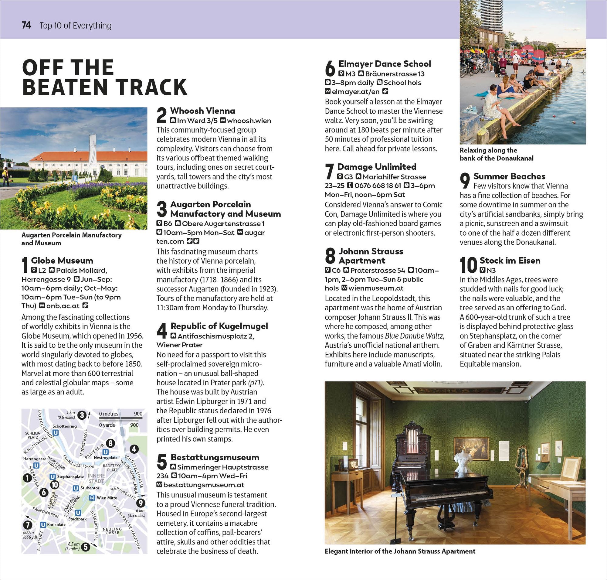 DK Top 10 Vienna: Top 10 lists for your perfect trip, plus an all-weather folded map