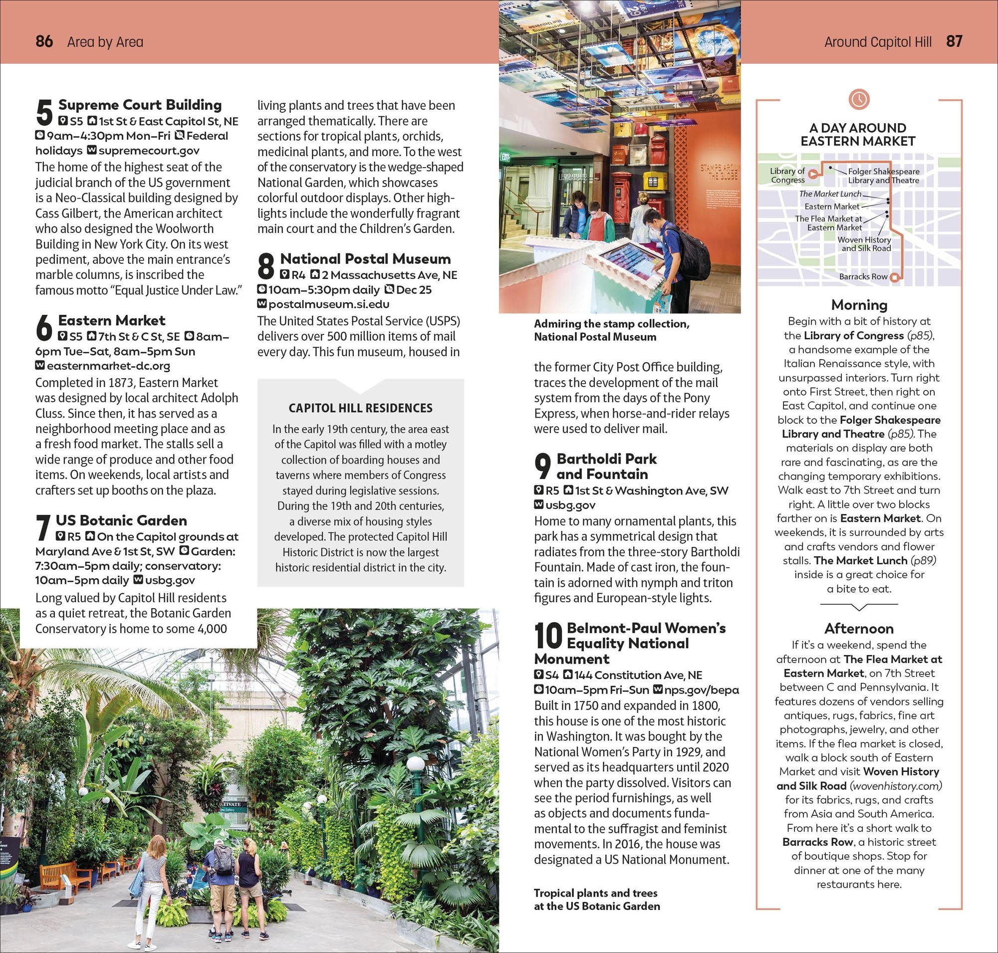 DK Top 10 Washington, DC: Top 10 lists for your perfect trip, plus an all-weather folded map