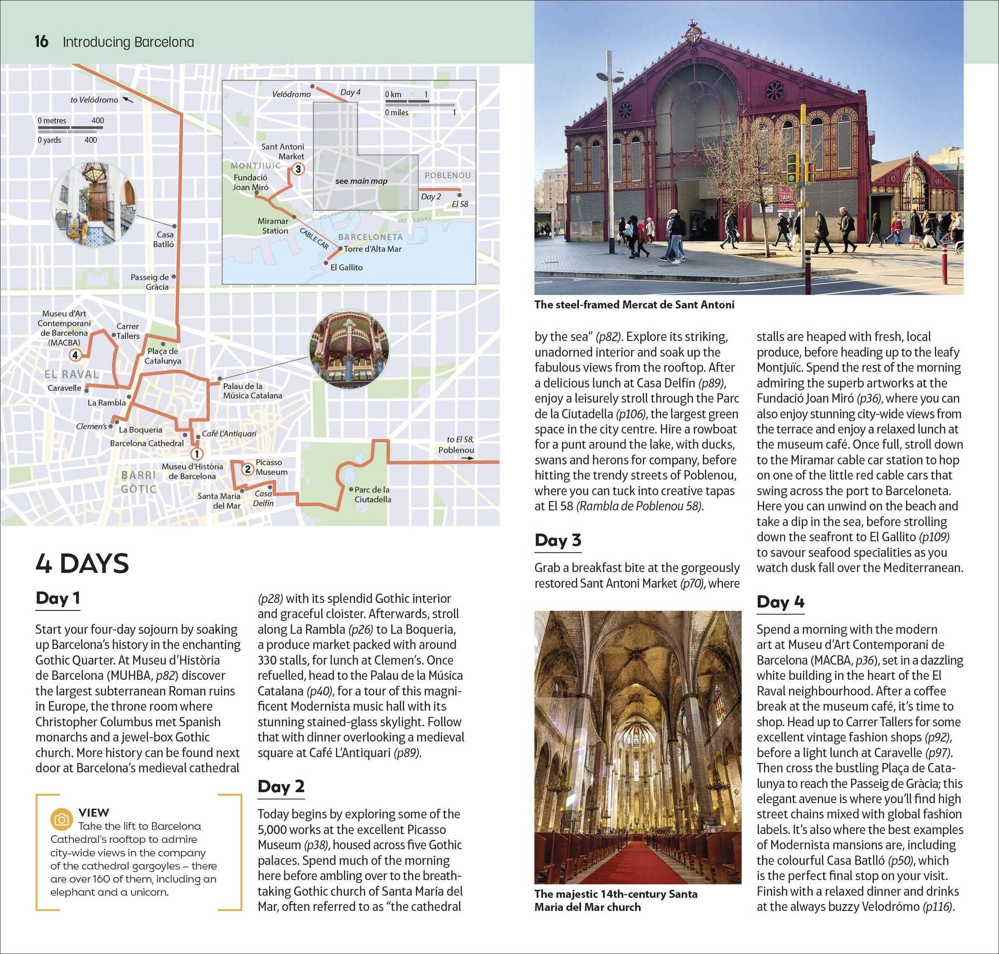 DK Top 10 Barcelona: Top 10 lists for your perfect trip, plus an all-weather folded map