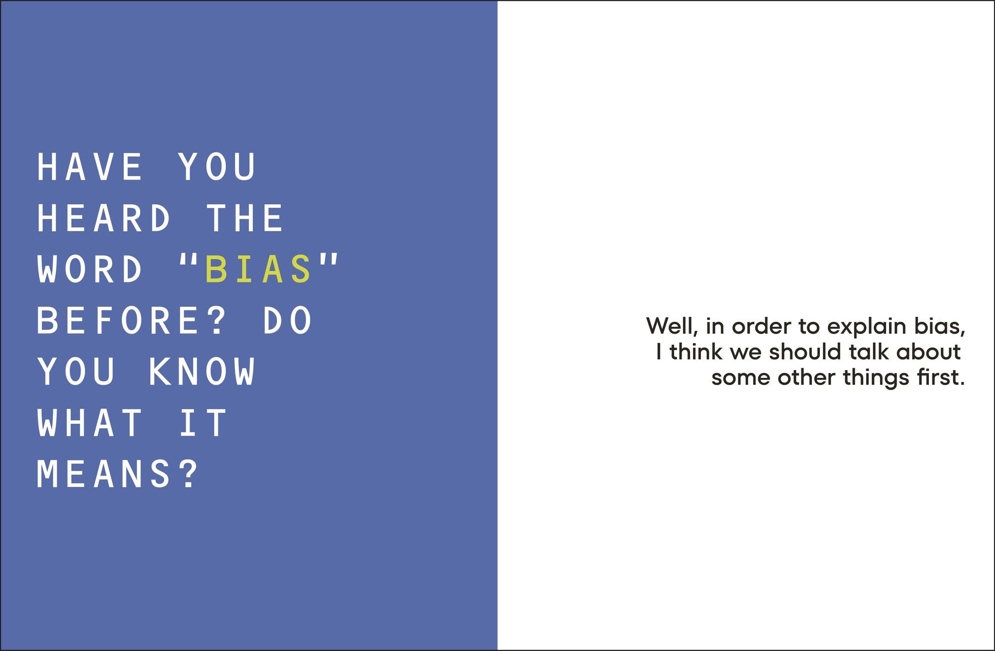 A Kids Book About AI Bias