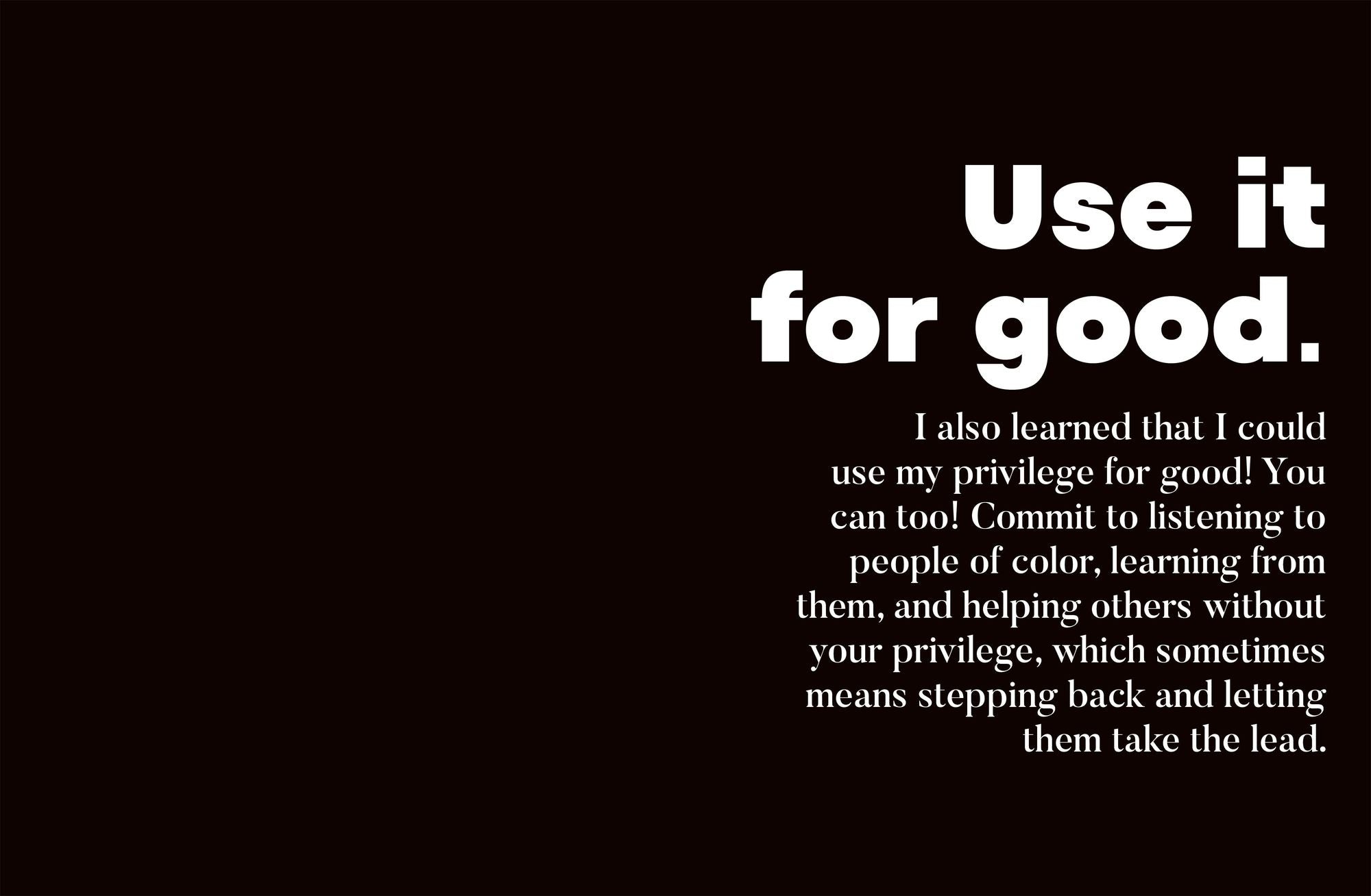 A Kids Book About White Privilege