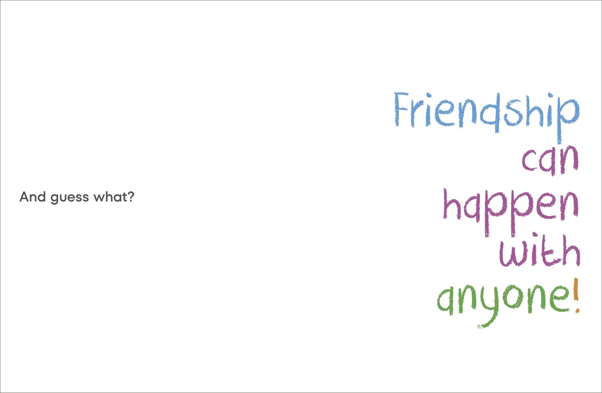 A Kids Book About Friendship