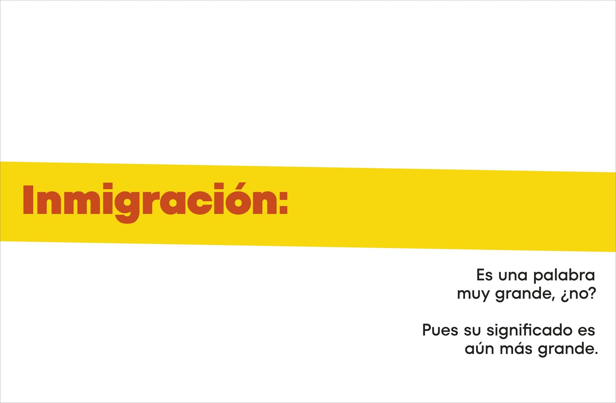 Un libro para niños sobre inmigración
