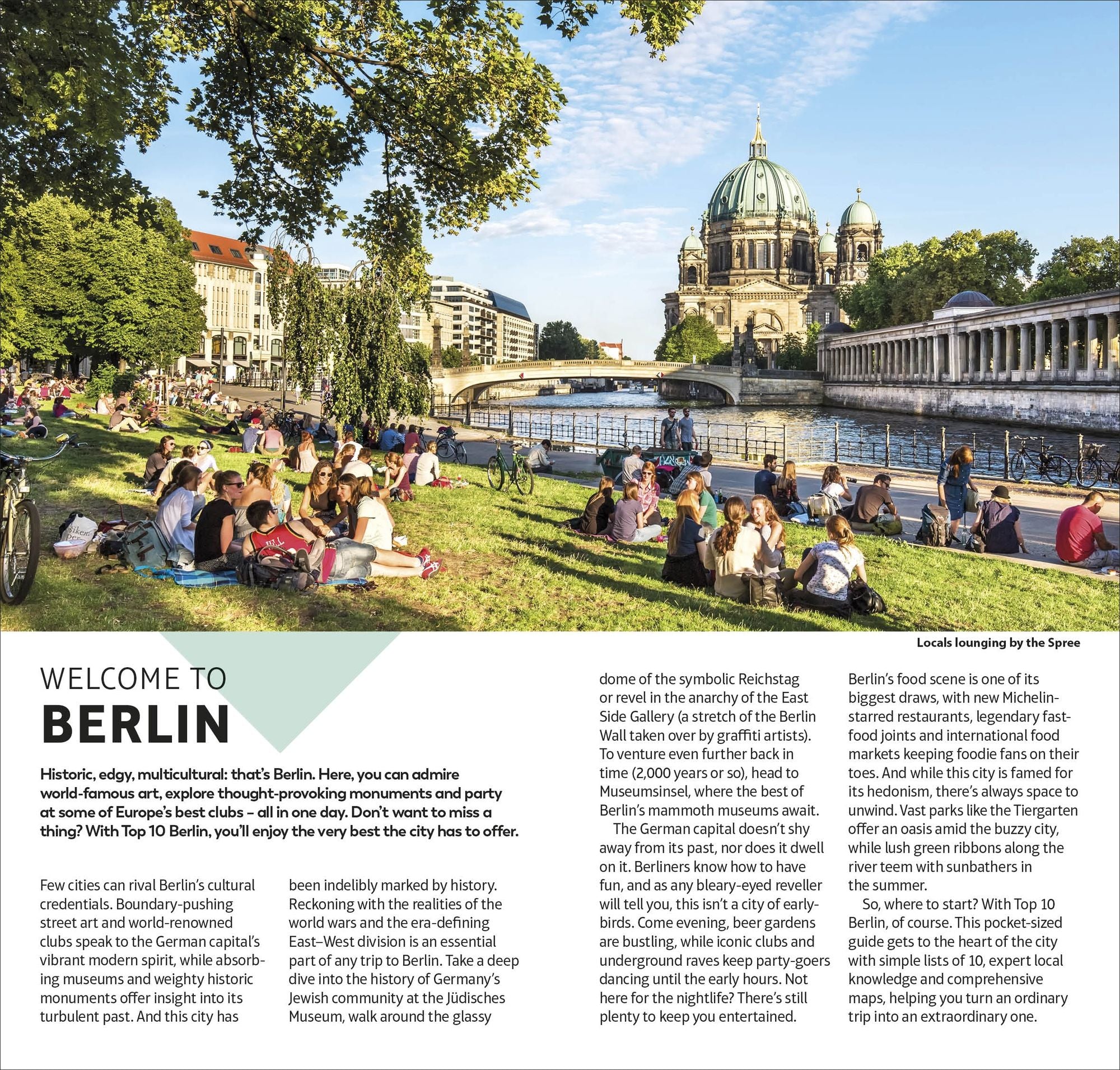 DK Top 10 Berlin: Top 10 lists for your perfect trip, plus an all-weather folded map