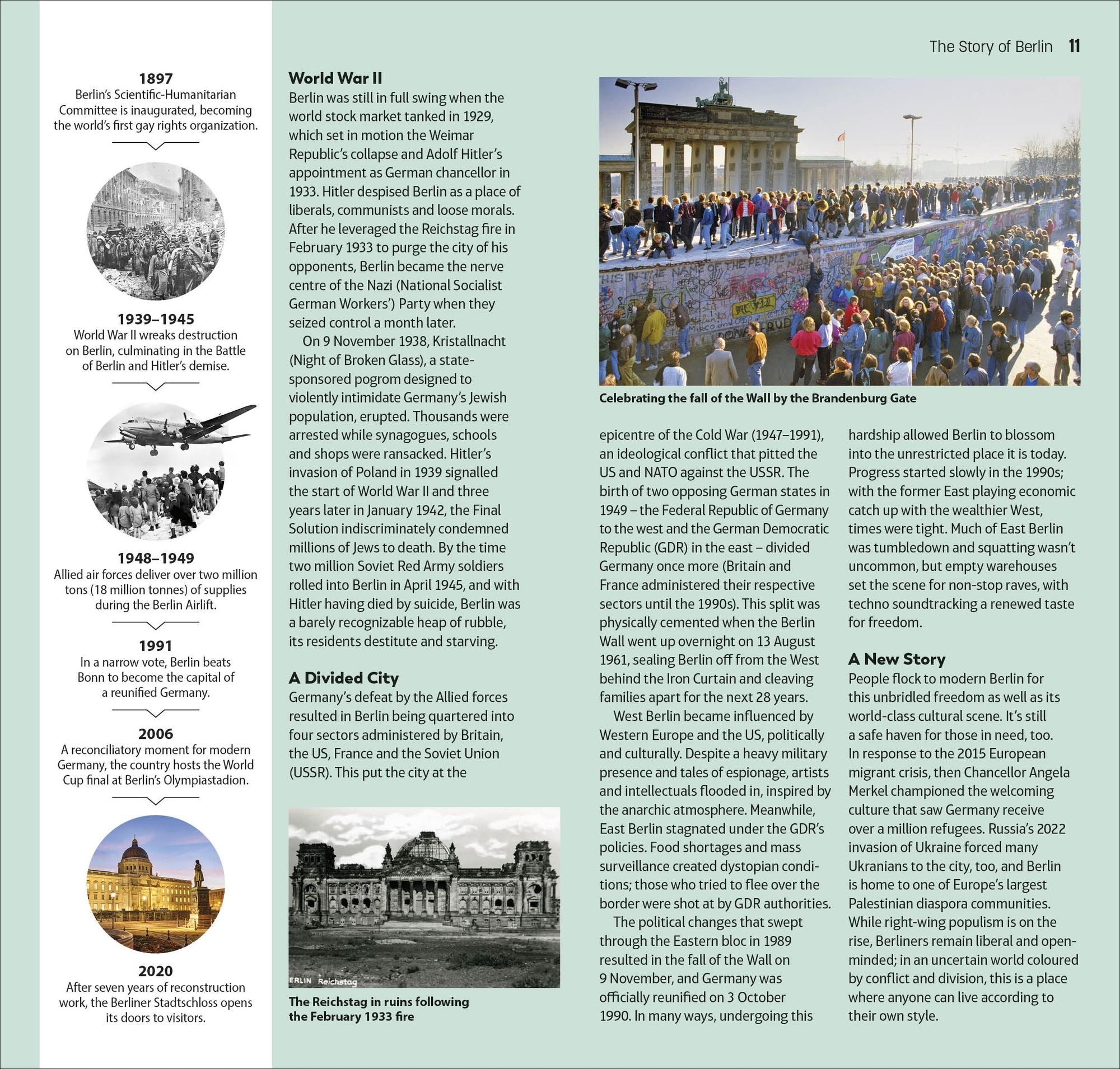 DK Top 10 Berlin: Top 10 lists for your perfect trip, plus an all-weather folded map