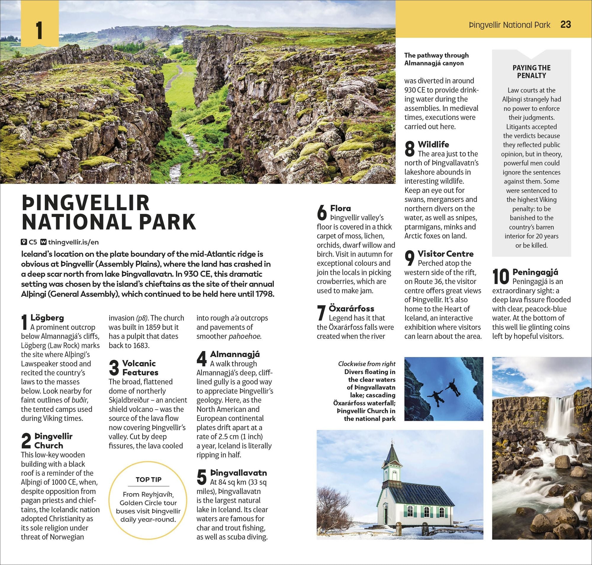 DK Top 10 Iceland: Top 10 lists for your perfect trip, plus an all-weather folded map