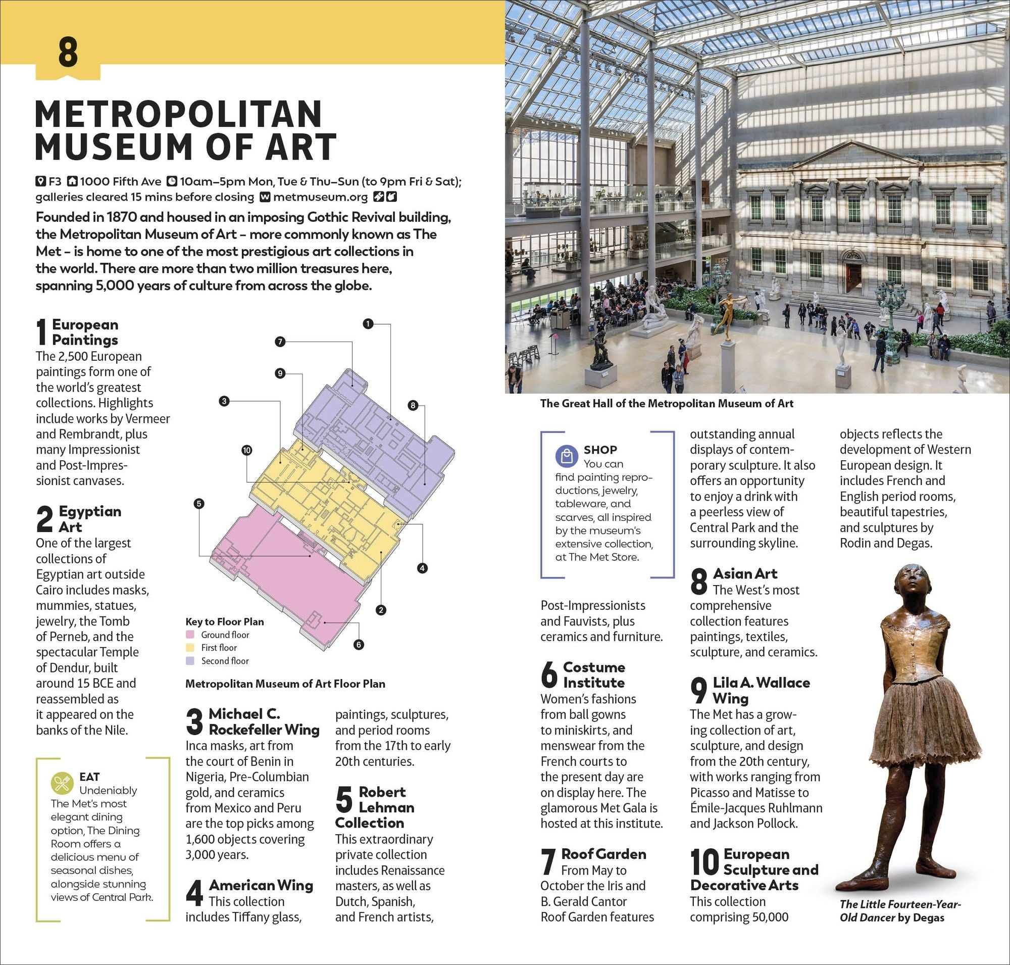DK Top 10 New York City: Top 10 lists for your perfect trip, plus an all-weather folded map