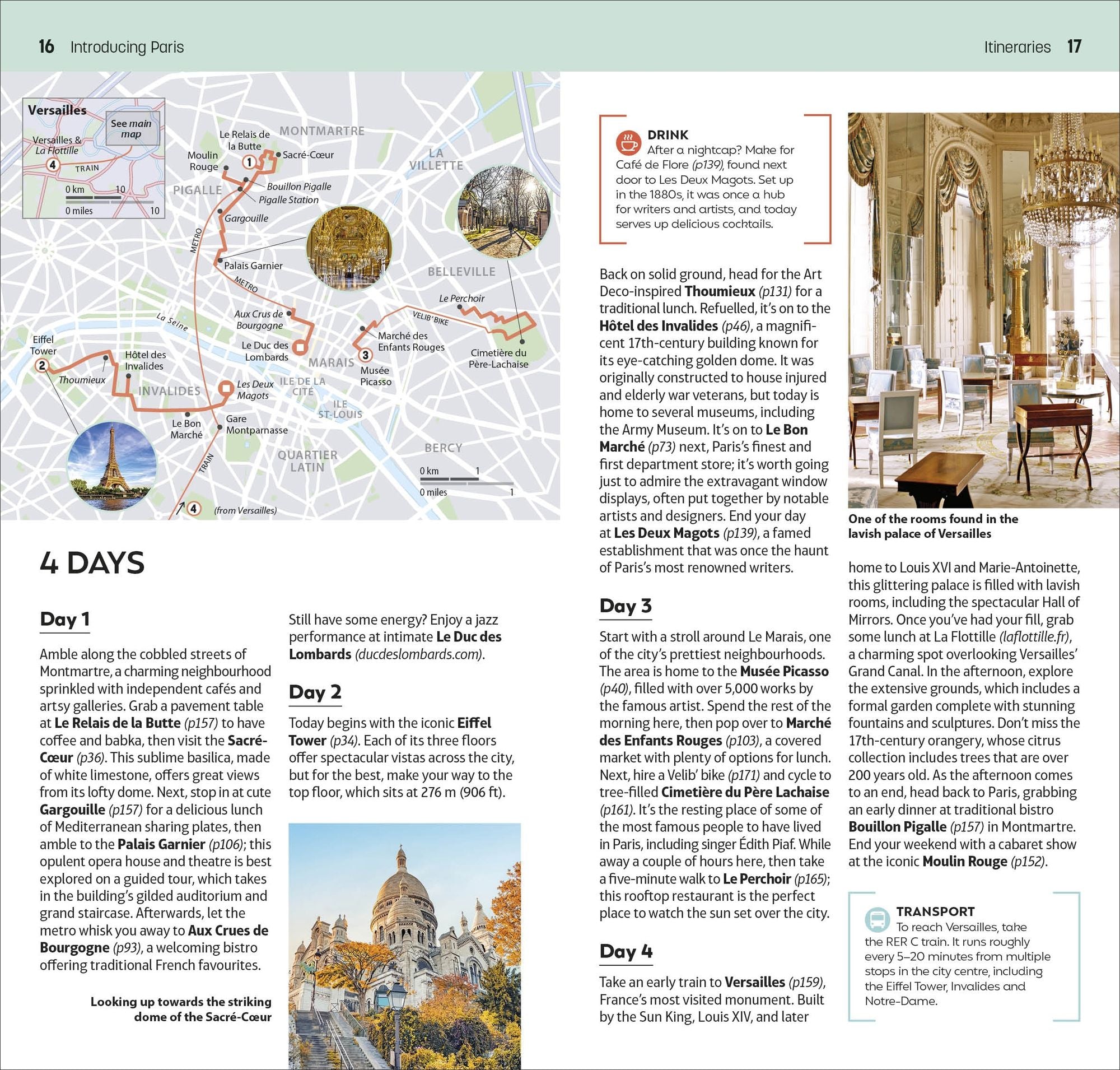DK Top 10 Paris: Top 10 lists for your perfect trip, plus an all-weather folded map