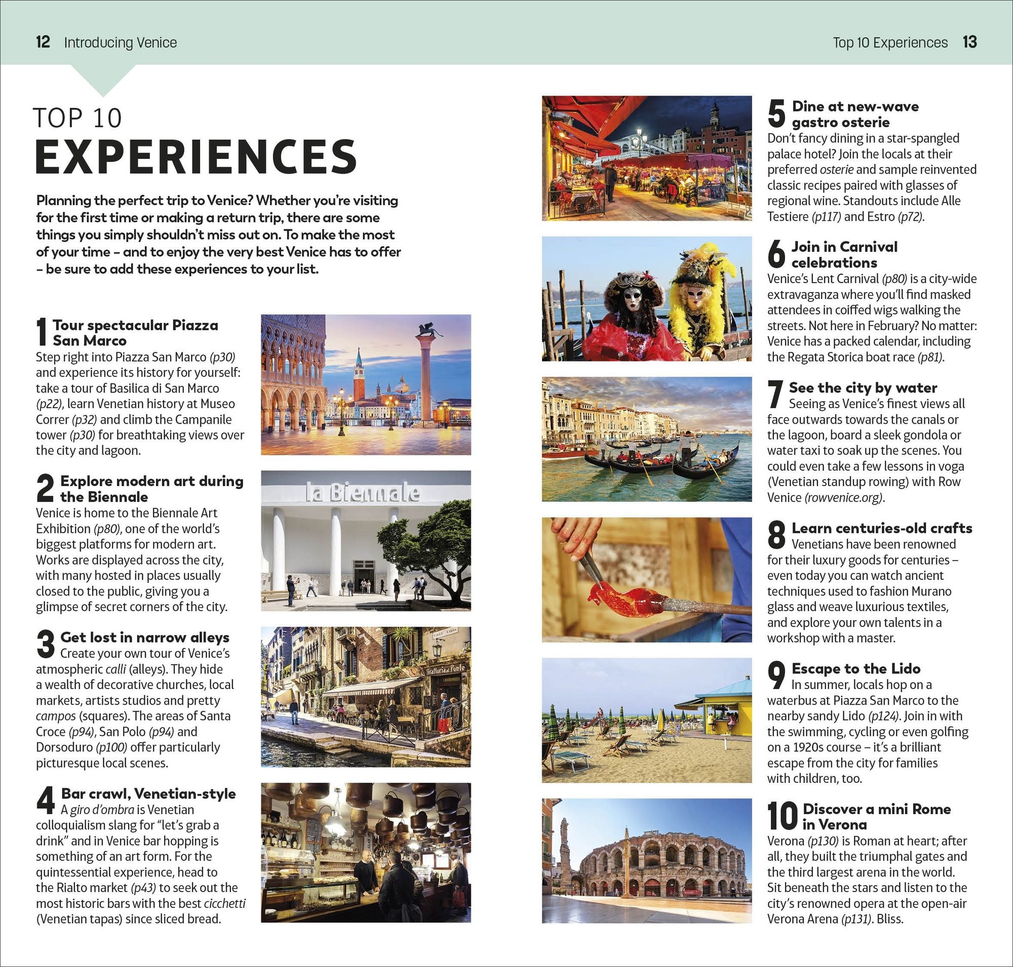 DK Top 10 Venice: Top 10 lists for your perfect trip, plus an all-weather folded map