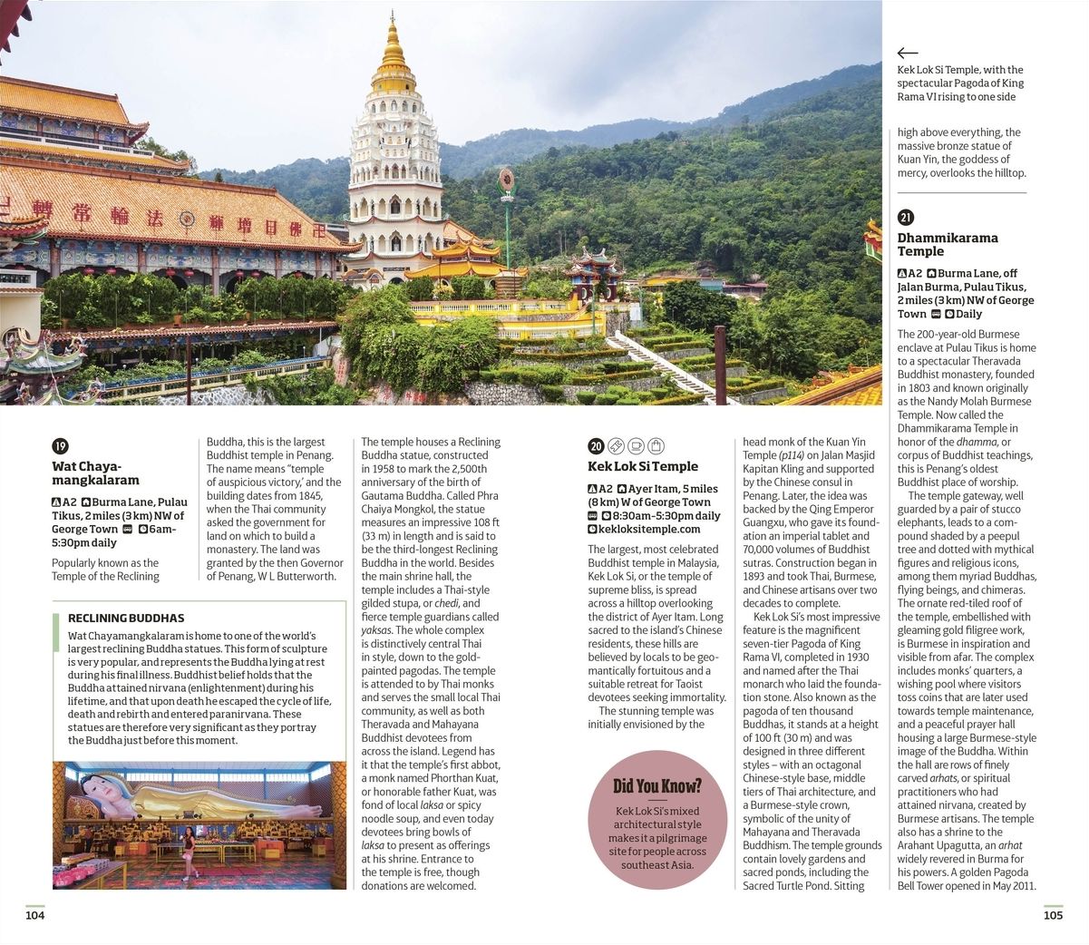 DK Malaysia and Singapore: Must-See Sights. Culture & History. Detailed Maps & Tours. Covers Kuala Lumpur, Penang, & more