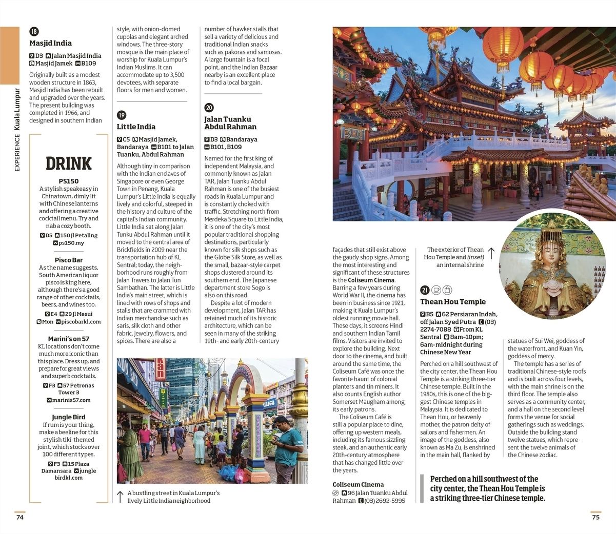 DK Malaysia and Singapore: Must-See Sights. Culture & History. Detailed Maps & Tours. Covers Kuala Lumpur, Penang, & more