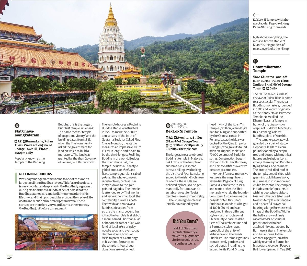 DK Malaysia and Singapore: Must-See Sights. Culture & History. Detailed Maps & Tours. Covers Kuala Lumpur, Penang, & more
