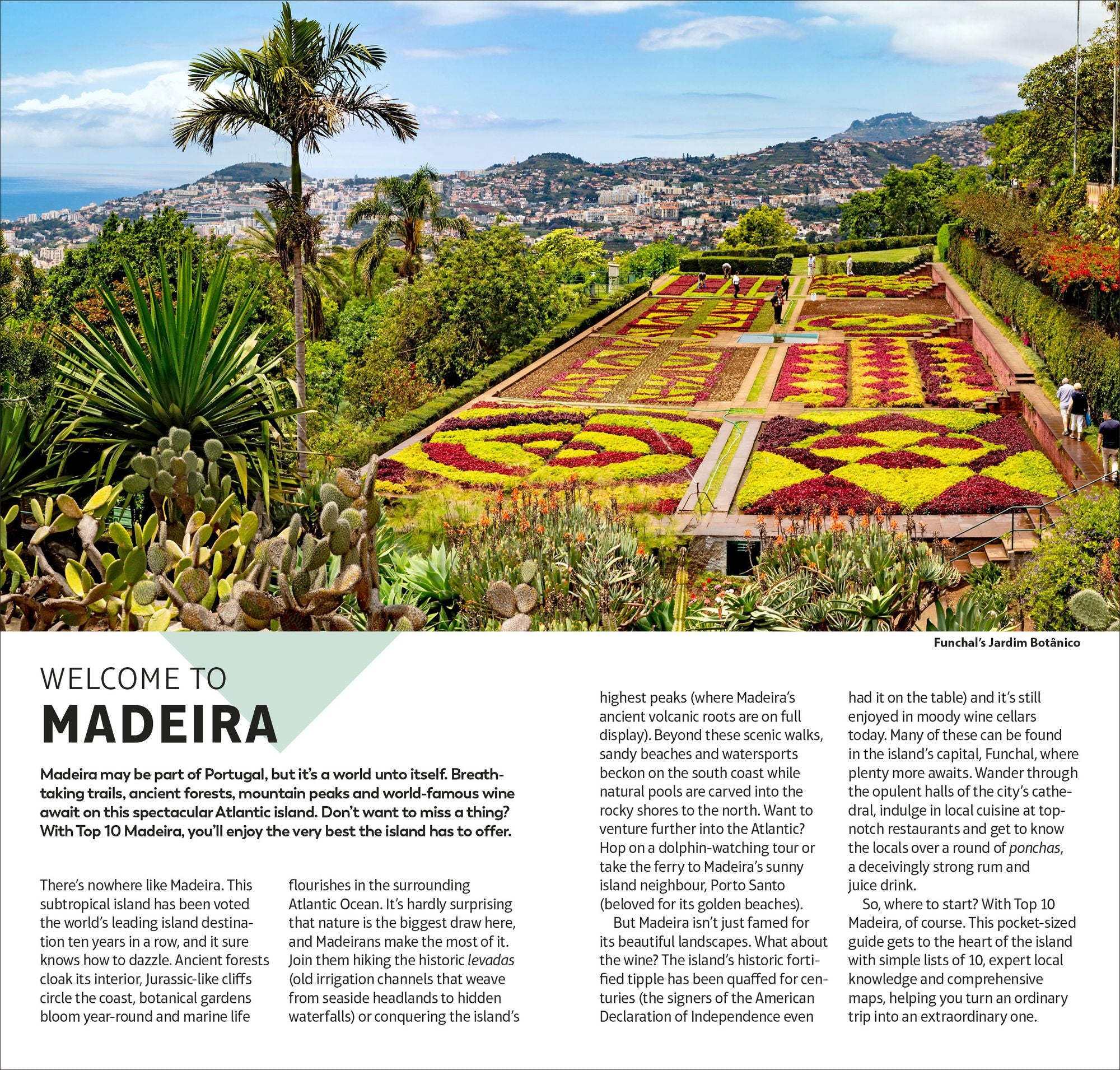 DK Top 10 Madeira: Top 10 lists for your perfect trip, plus an all-weather folded map