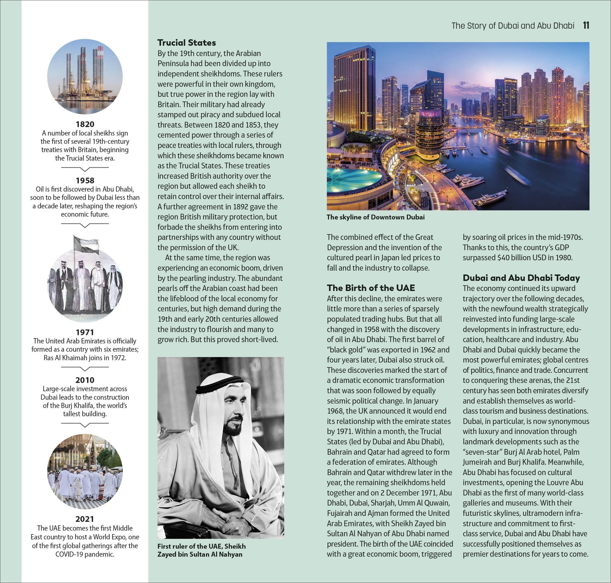 DK Top 10 Dubai and Abu Dhabi: Top 10 lists for your perfect trip, plus an all-weather folded map