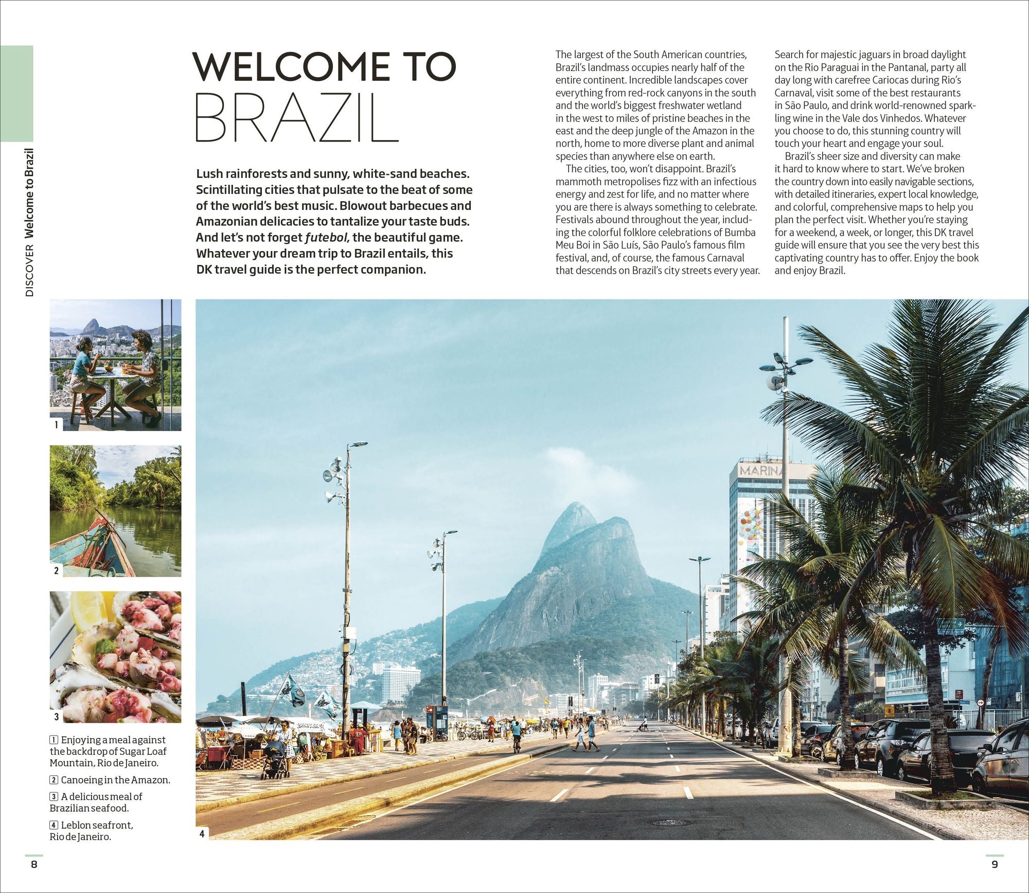DK Brazil: Must-See Sights. Culture & History. Detailed Maps & Tours. Covers Rio de Janeiro, São Paulo, the Ama
