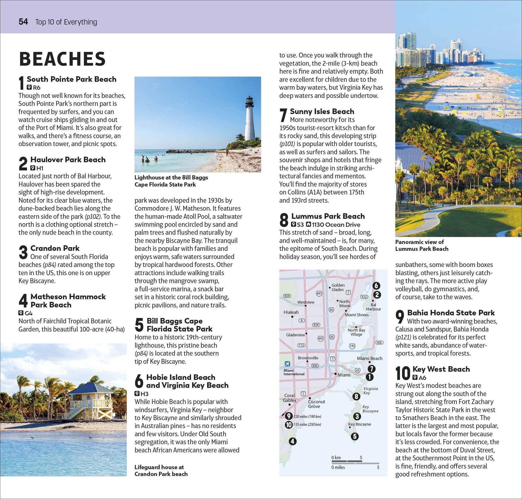 DK Top 10 Miami and the Keys: Top 10 lists for your perfect trip, plus an all-weather folded map
