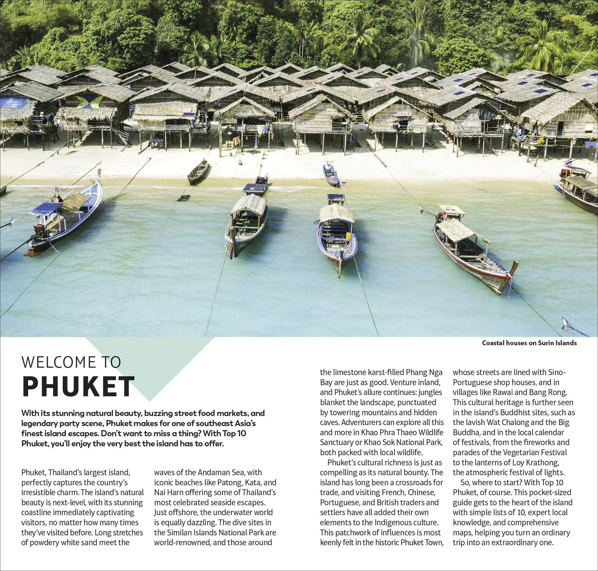 DK Top 10 Phuket: Top 10 lists for your perfect trip, plus an all-weather folded map