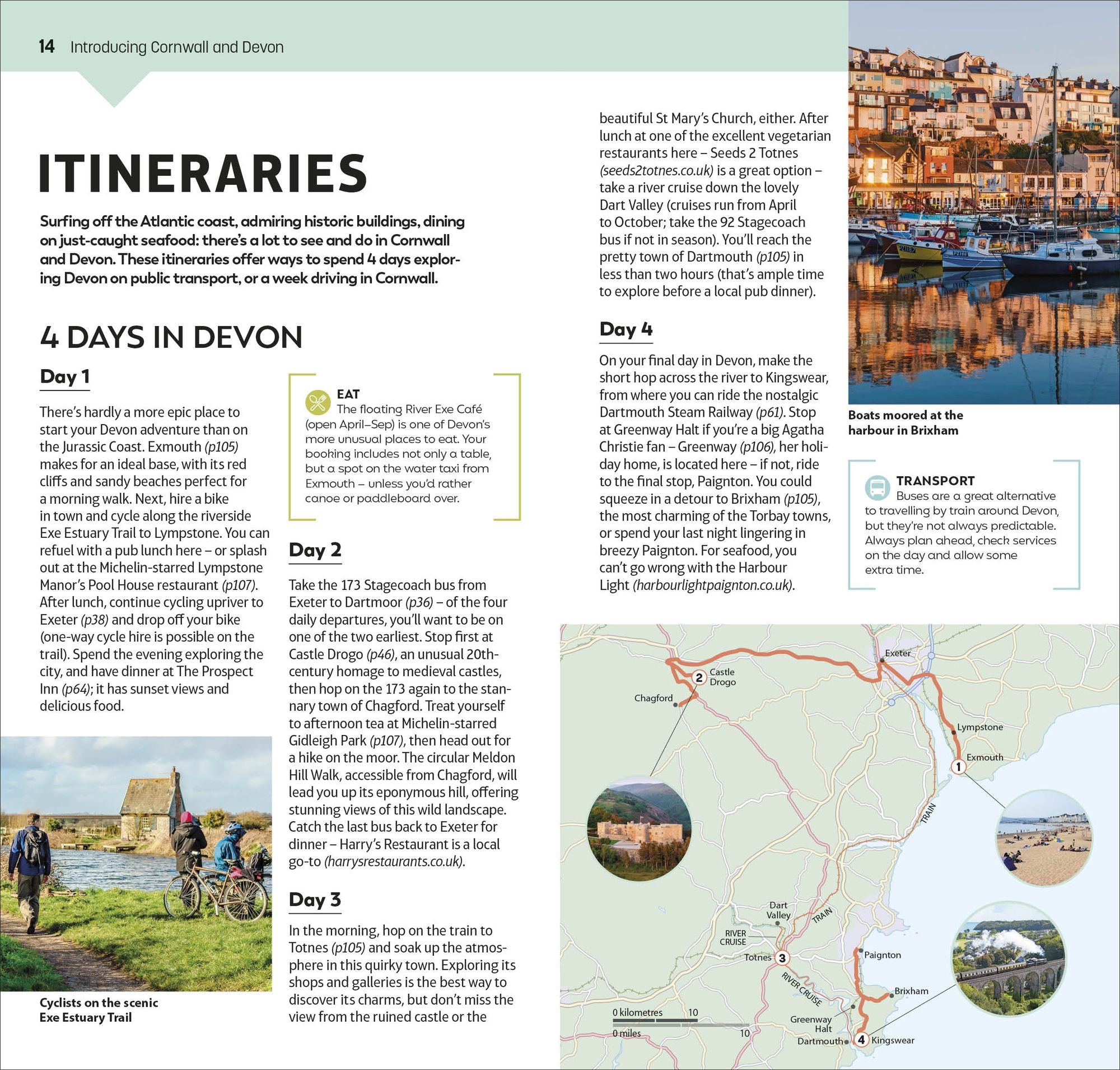 DK Top 10 Cornwall and Devon: Top 10 lists for your perfect trip, plus an all-weather folded map