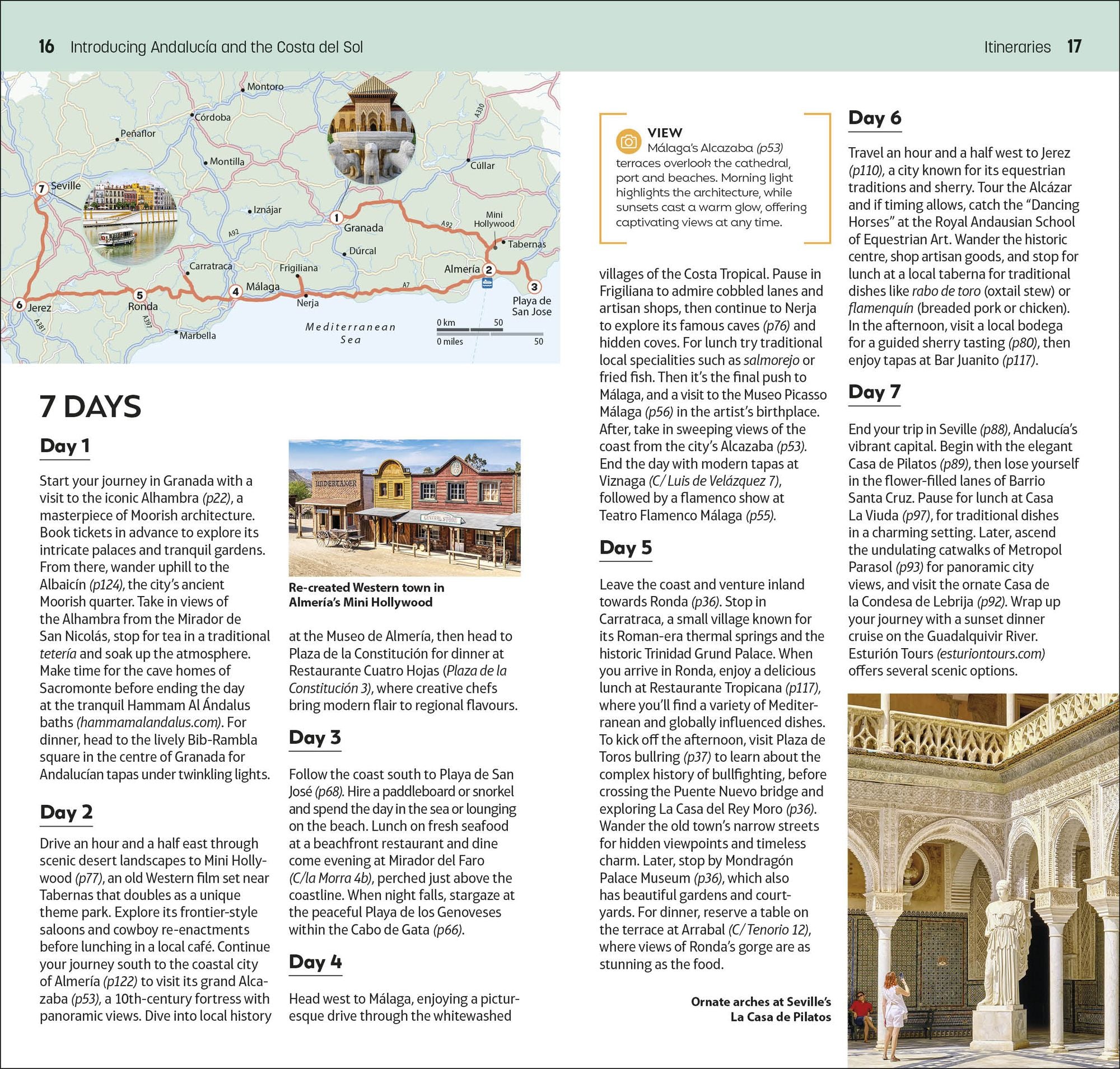 DK Top 10 Andalucía and the Costa del Sol: Top 10 lists for your perfect trip, plus an all-weather folded map
