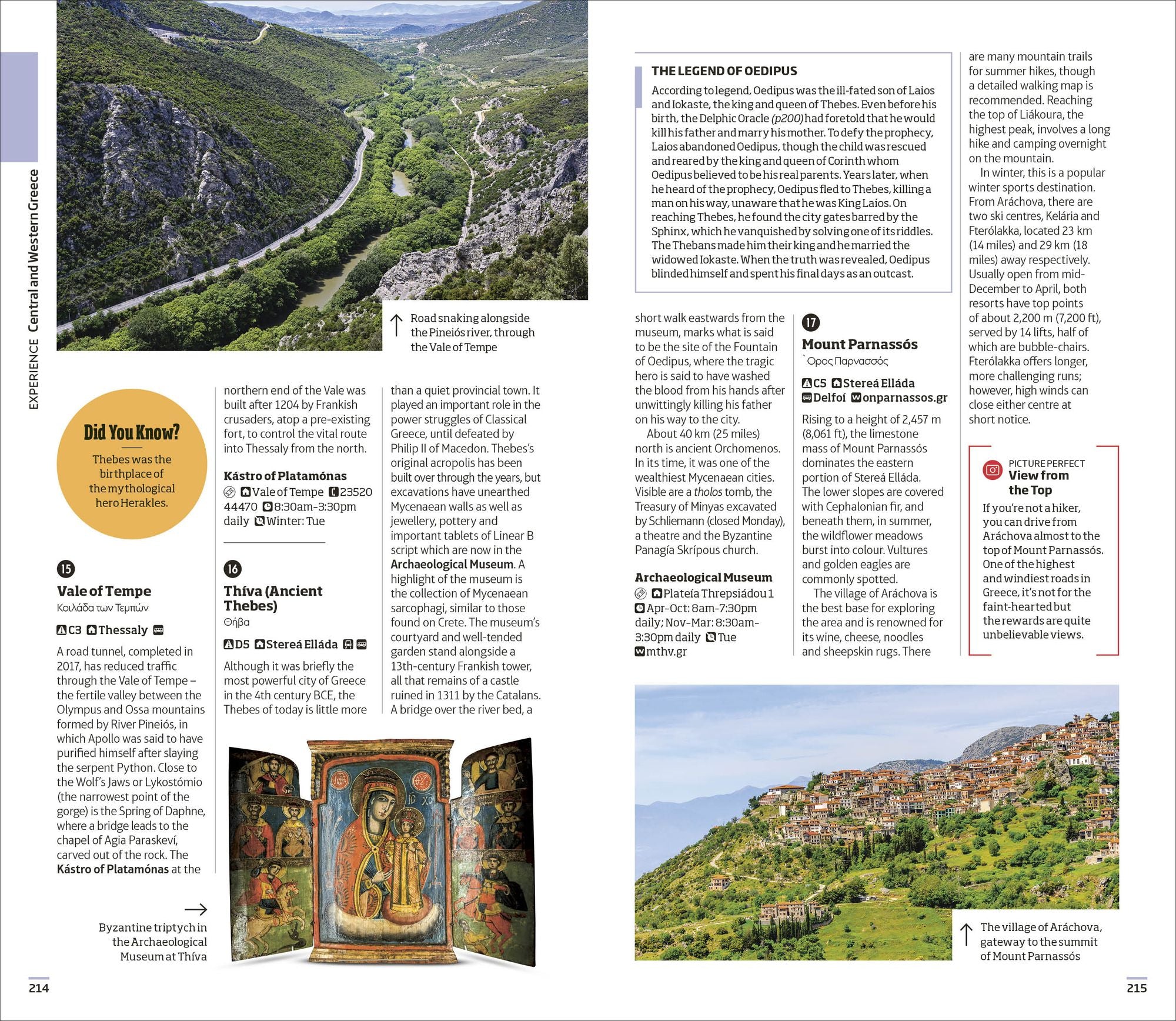 DK Greece, Athens and the Mainland: Must-See Sights. Culture & History. Detailed Maps & Tours. Area-by-Area Guide.