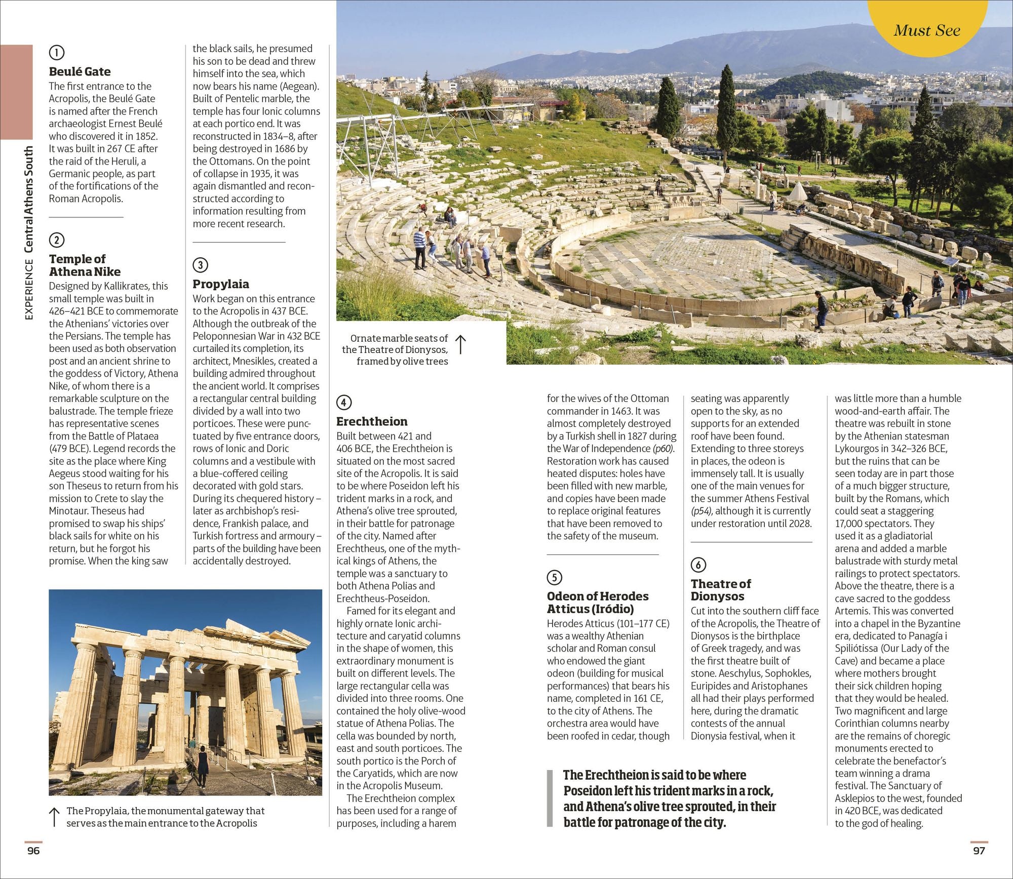 DK Greece, Athens and the Mainland: Must-See Sights. Culture & History. Detailed Maps & Tours. Area-by-Area Guide.