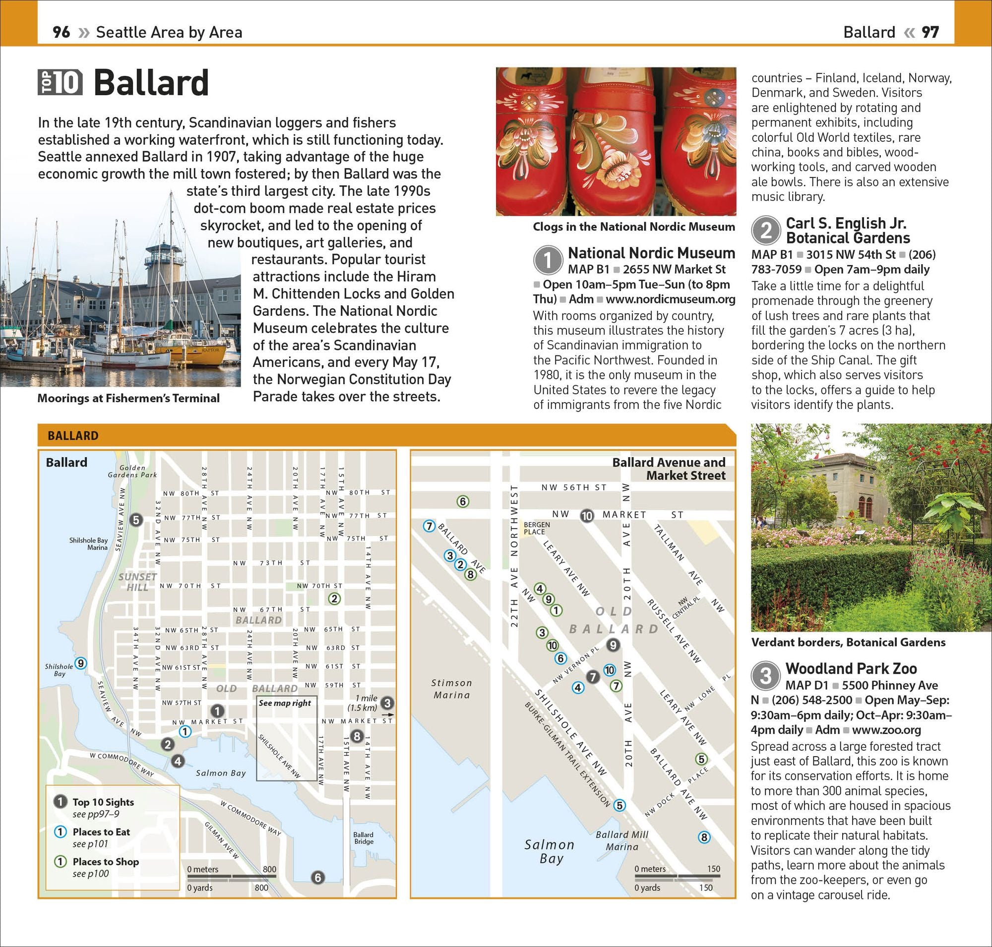 DK Top 10 Seattle: Top 10 lists for your perfect trip, plus an all-weather folded map