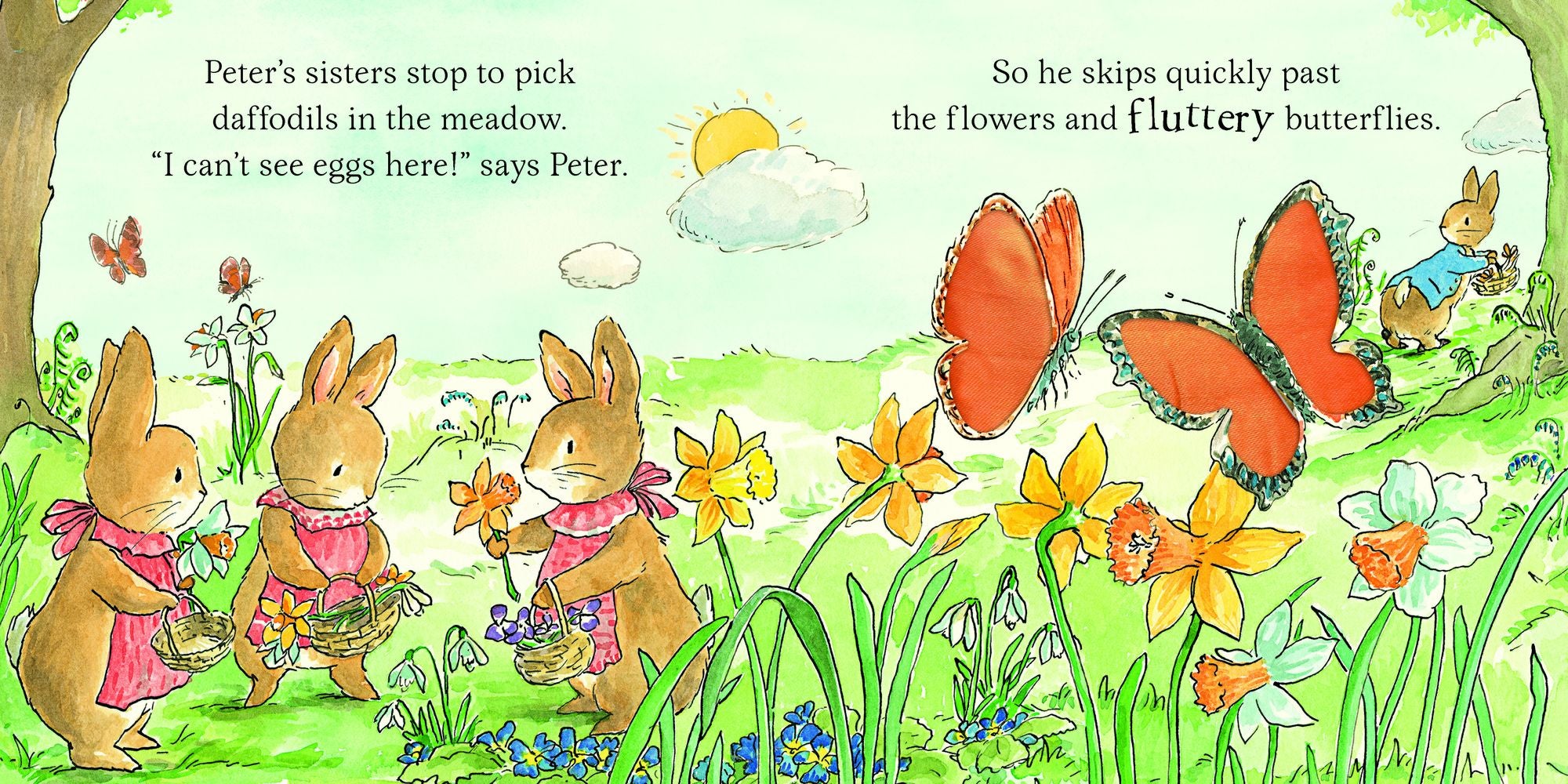 Peter Rabbit: A Fluffy Easter Tale: A Touch-and-Feel Book