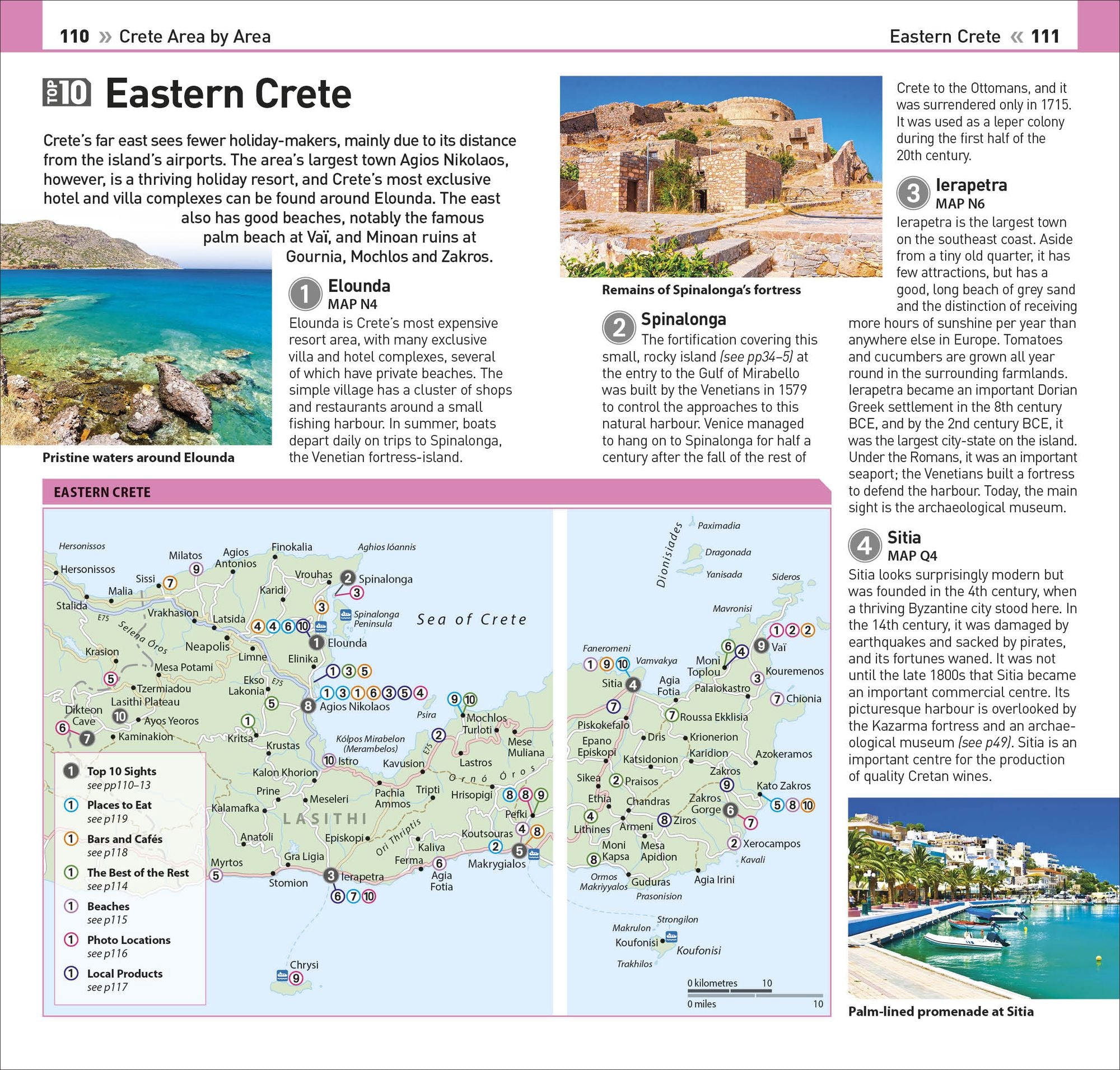 DK Top 10 Crete: Top 10 lists for your perfect trip, plus an all-weather folded map