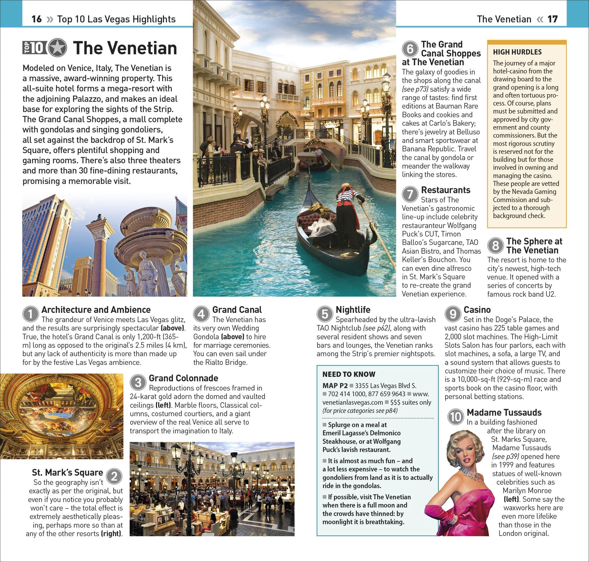 DK Top 10 Las Vegas: Top 10 lists for your perfect trip, plus an all-weather folded map