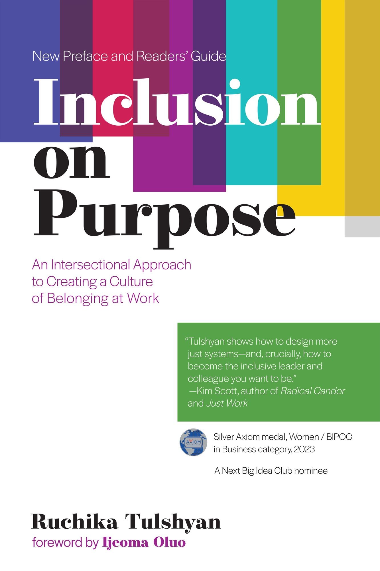 Inclusion on Purpose, with a new preface and readers' guide: An Intersectional Approach to Creating a Culture of Belonging at Work