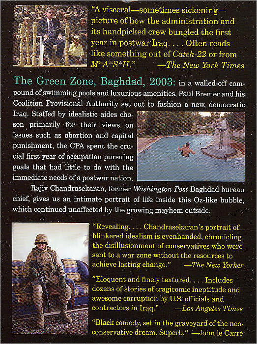 Imperial Life in the Emerald City: Inside Iraq's Green Zone (National Book Award Finalist)