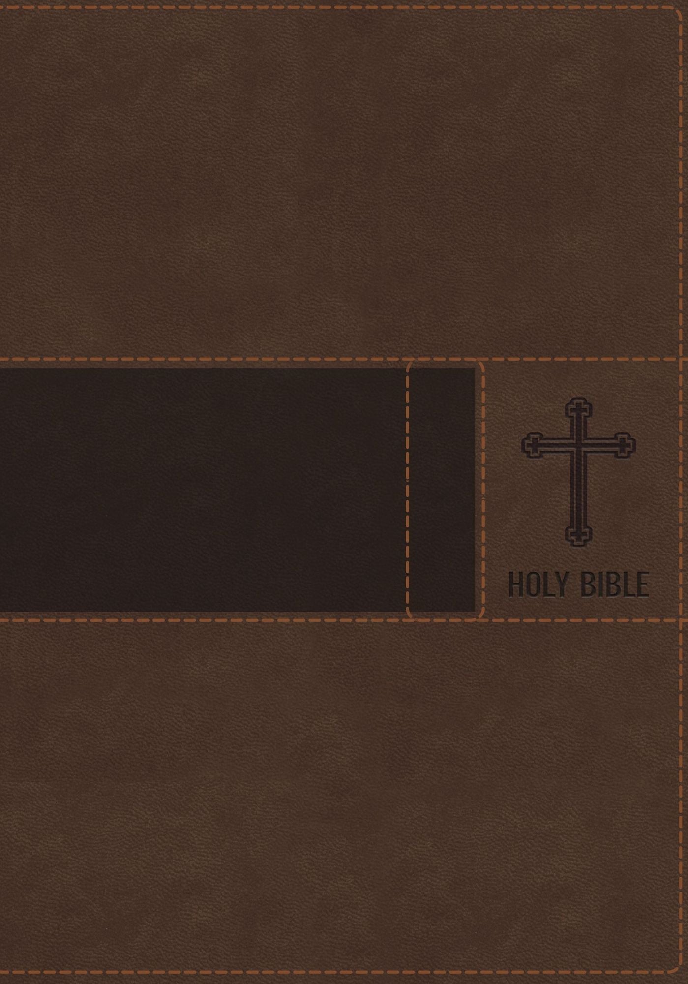 NIV, Gift Bible, Imitation Leather, Brown, Red Letter Edition