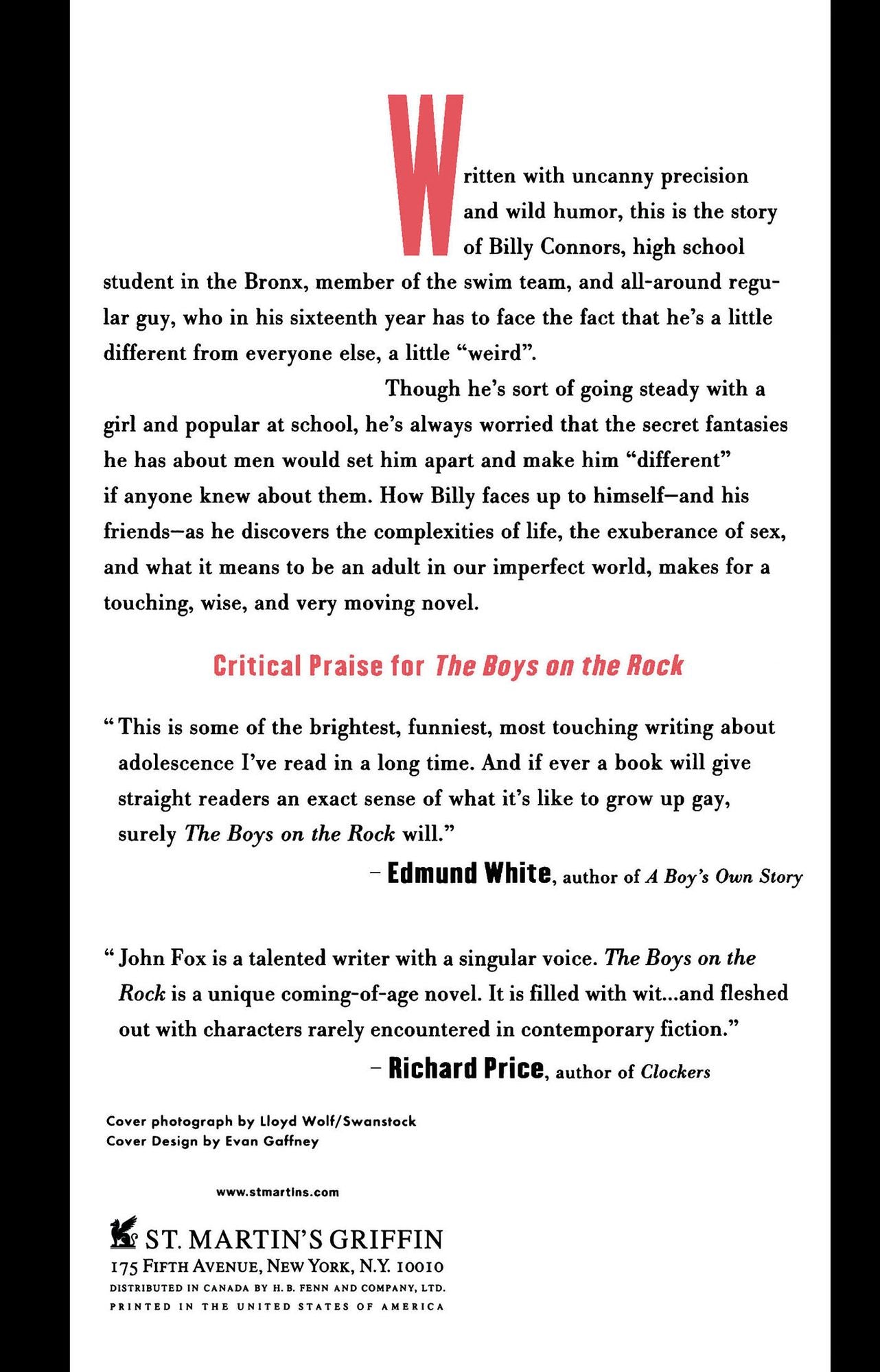 The Boys on the Rock: A Novel