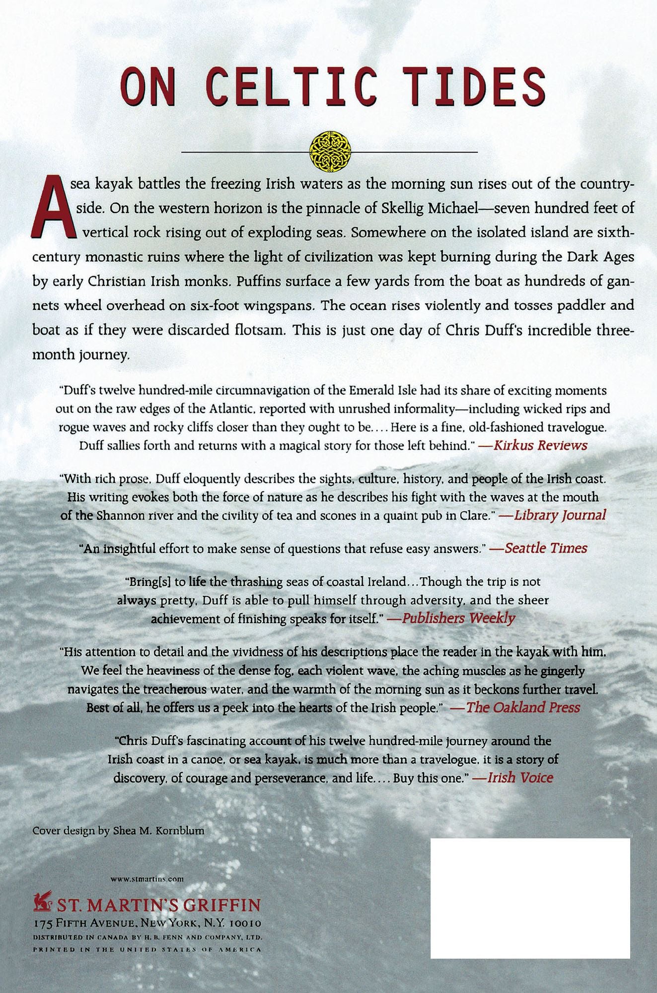 On Celtic Tides: One Man's Journey Around Ireland by Sea Kayak
