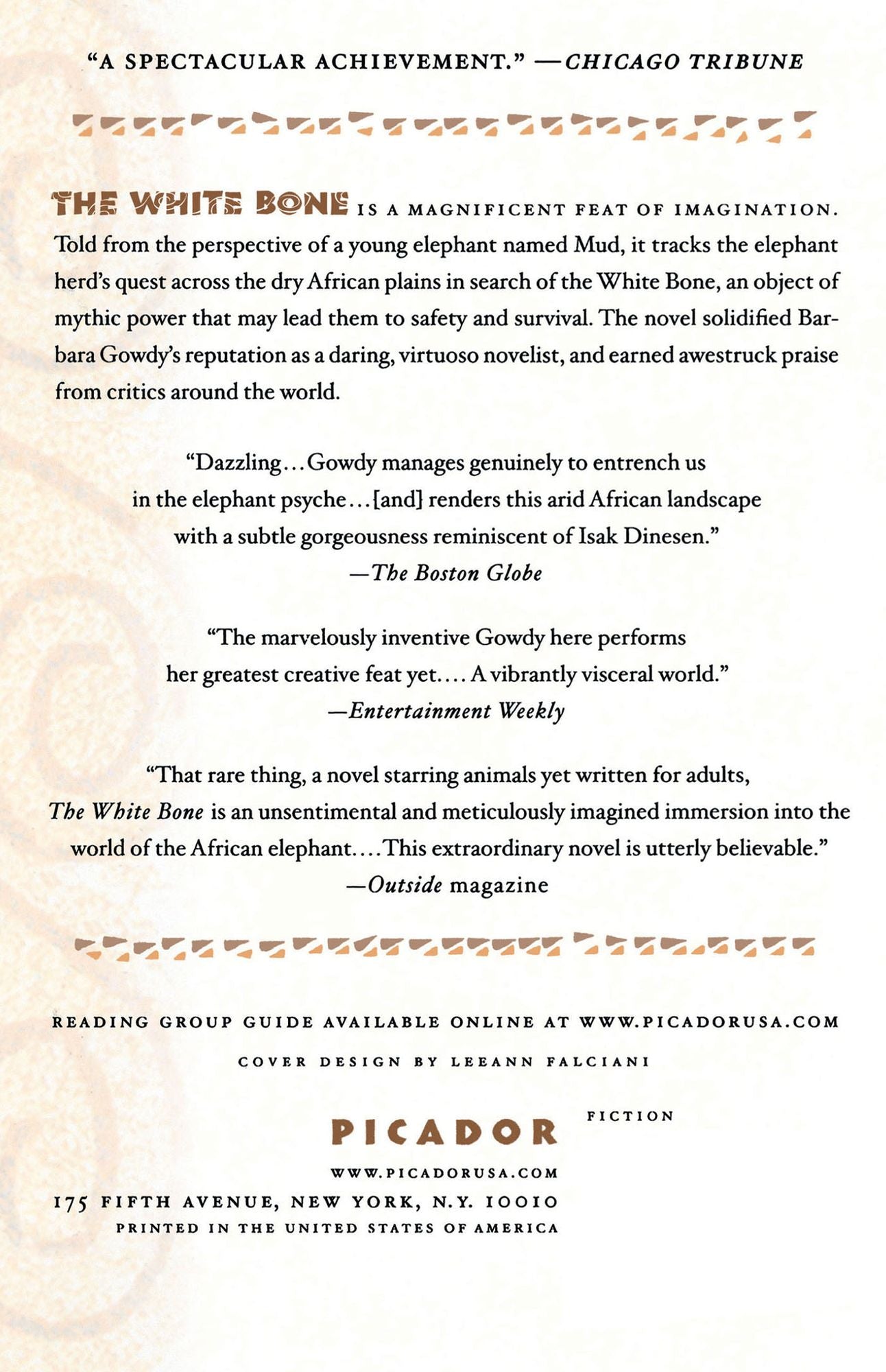 The White Bone: A Novel