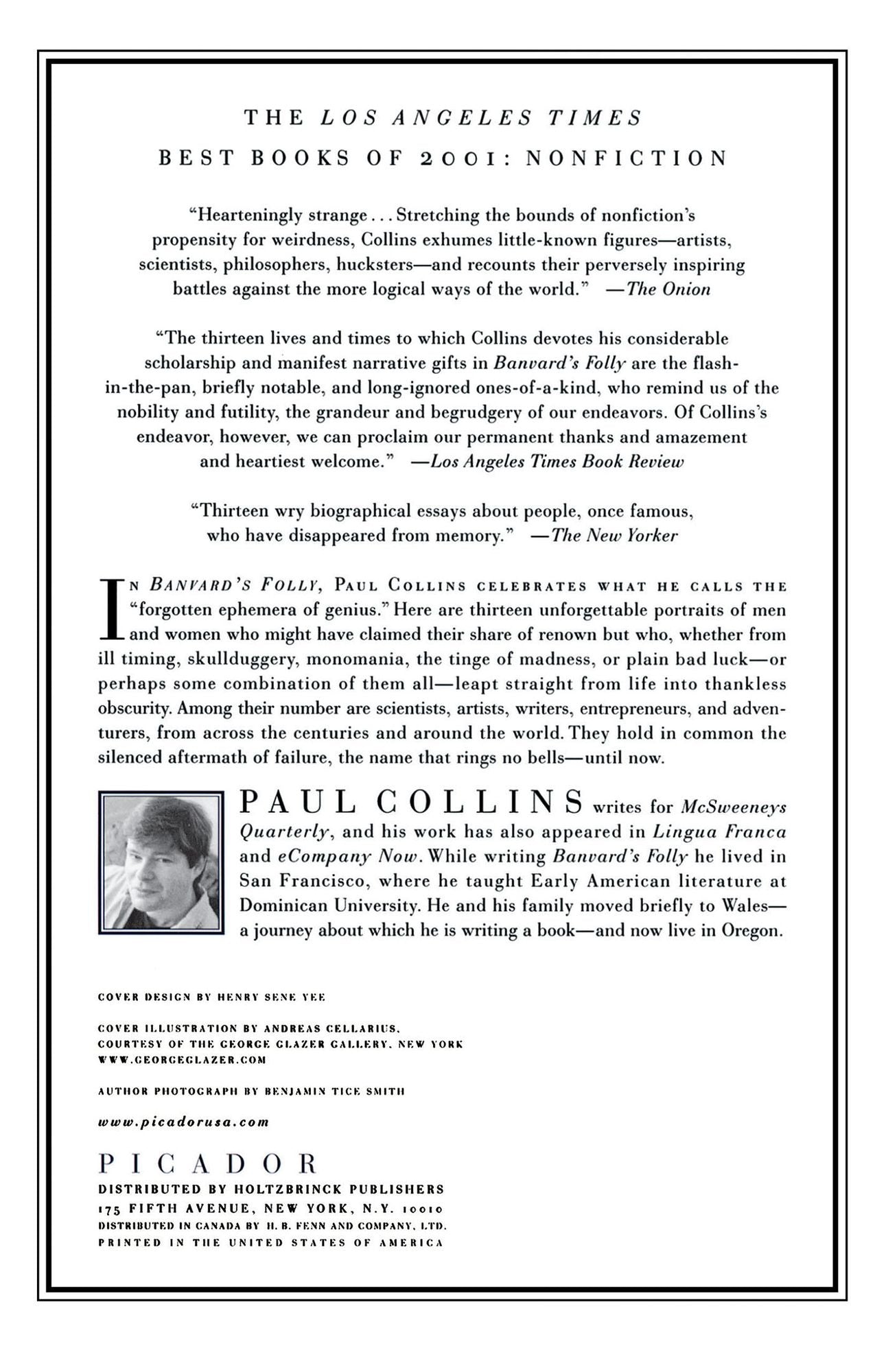 Banvard's Folly: Thirteen Tales of People Who Didn't Change the World