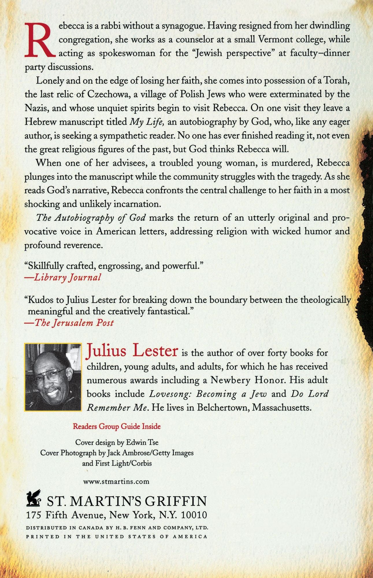 The Autobiography of God: A Novel