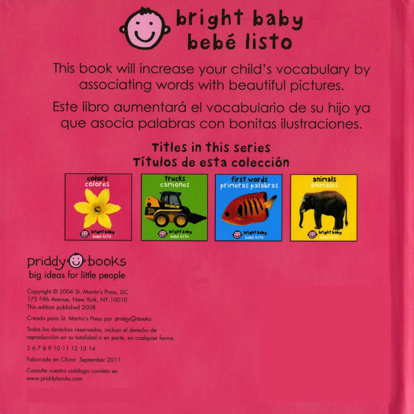 Colors / Colores Bilingual (Bright Baby)