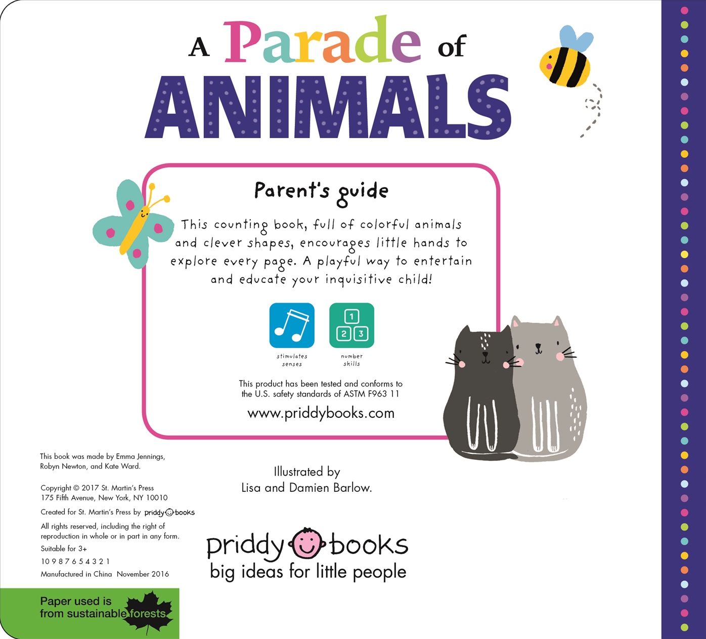 Picture Fit Board Books: A Parade of Animals: A Clever Counting Book