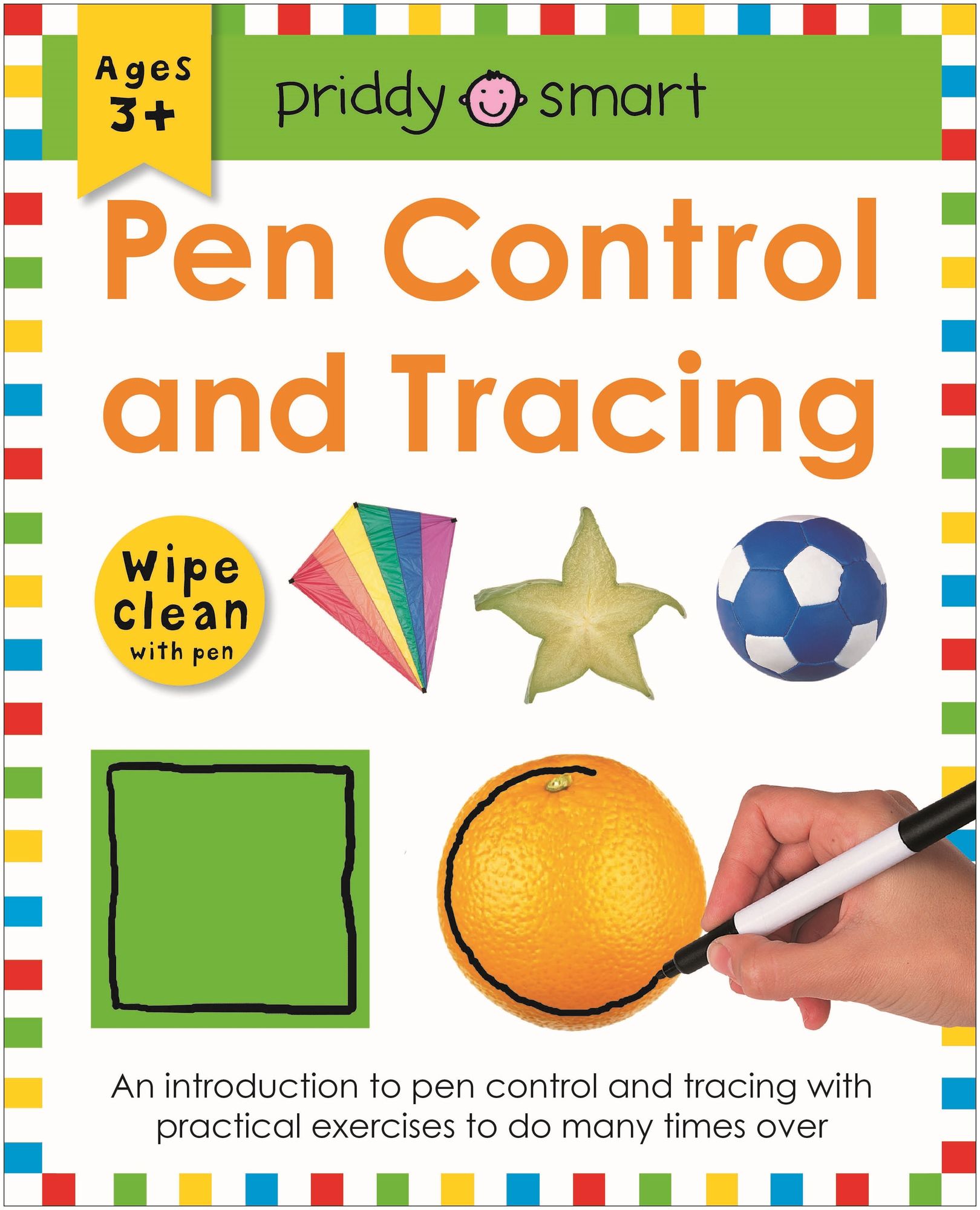 Wipe Clean Workbook: Pen Control and Tracing (enclosed spiral binding)