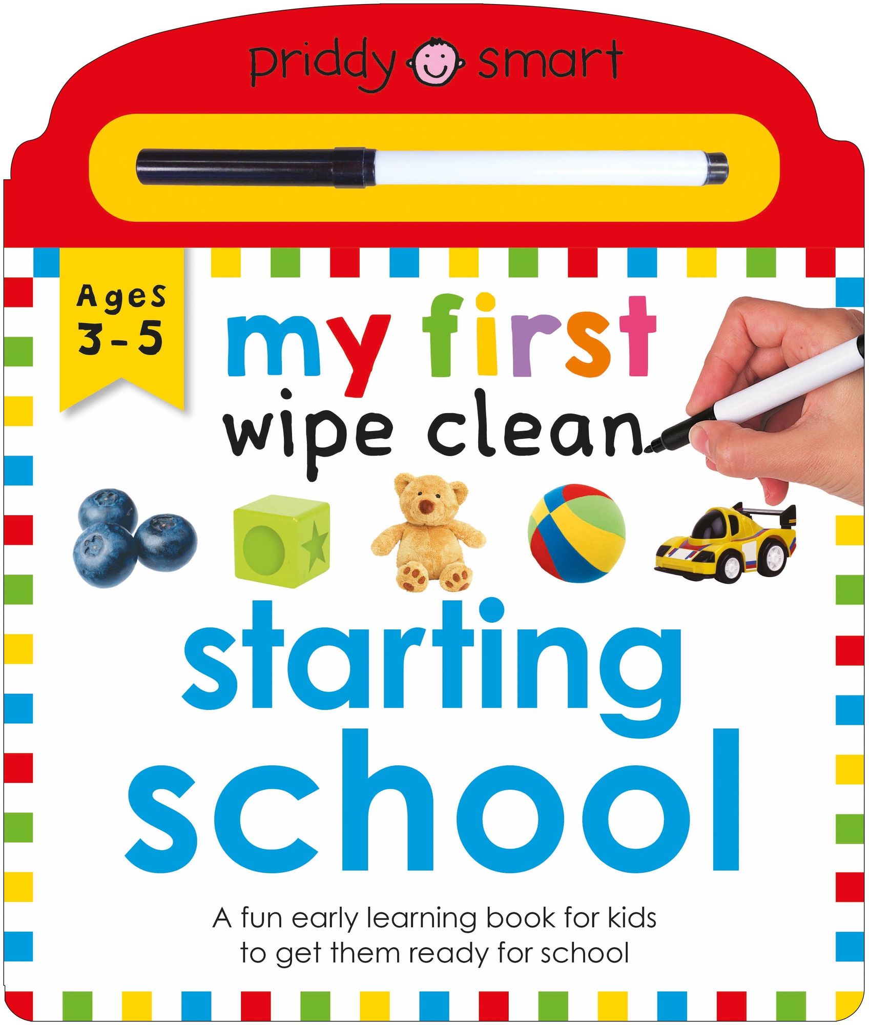 Starting School (My First Wipe Clean): A fun early-learning book for kids to practice their pen control skills